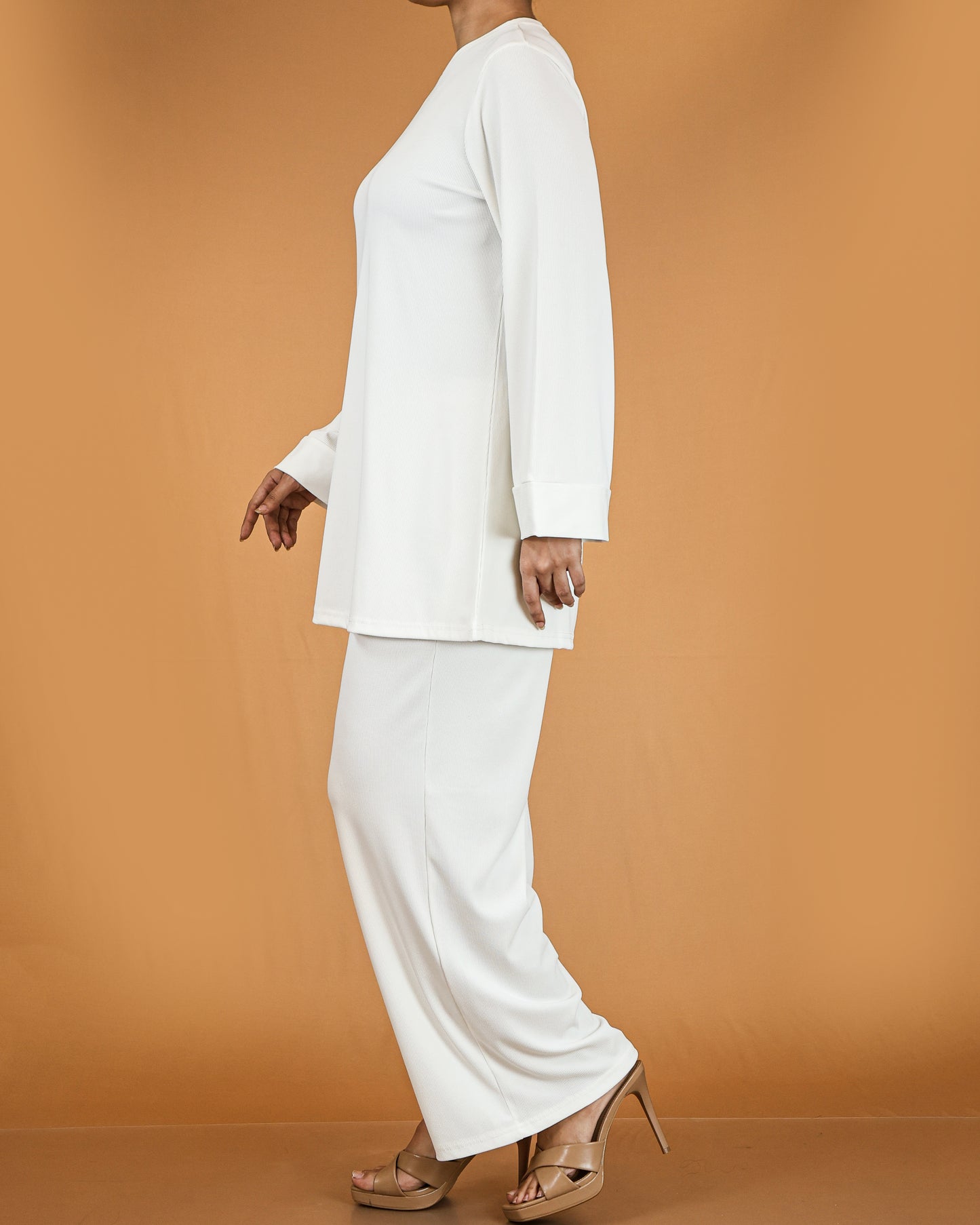 Relaxed Tunic & Wide-Leg Pant Co-ord Set