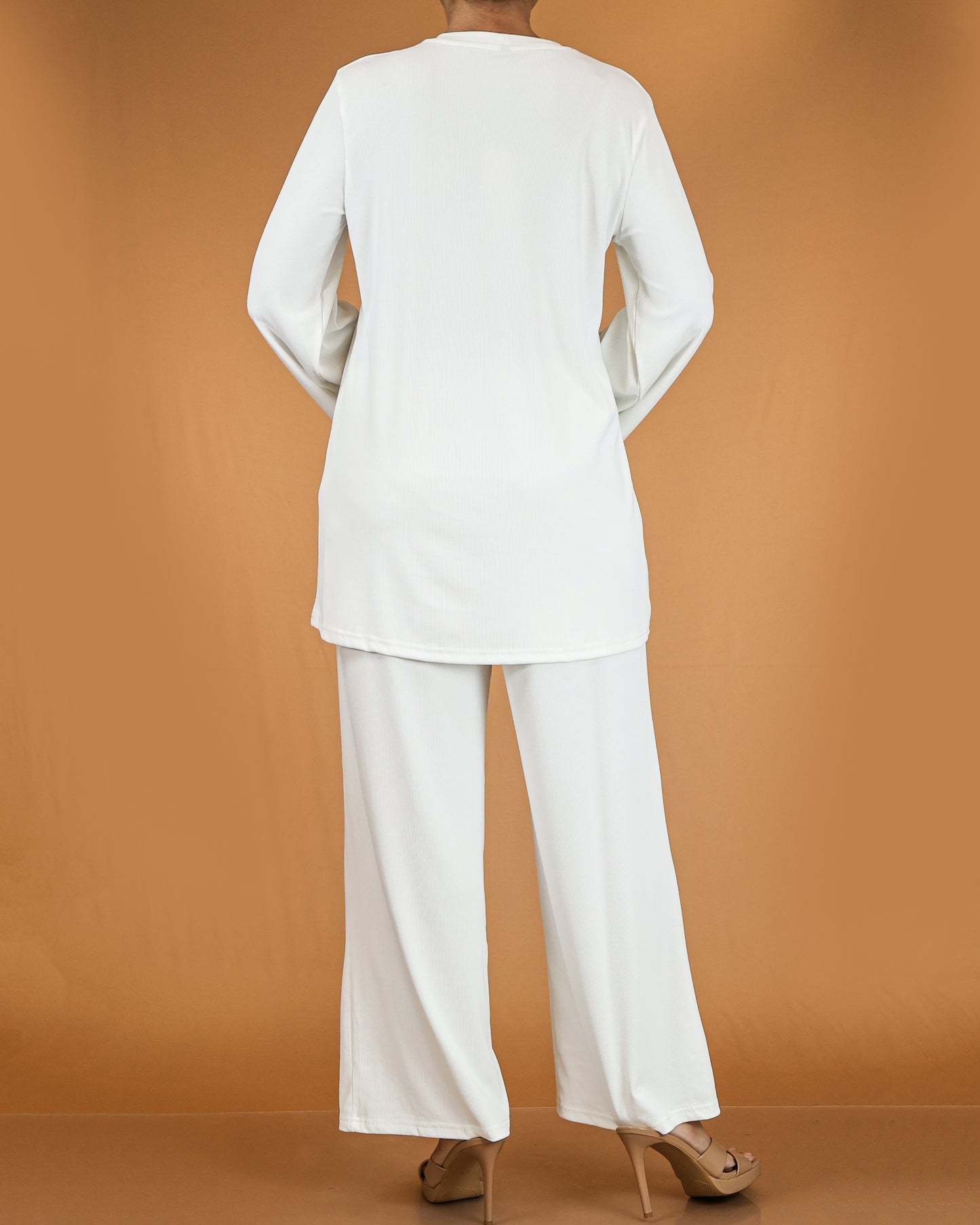 Relaxed Tunic & Wide-Leg Pant Co-ord Set