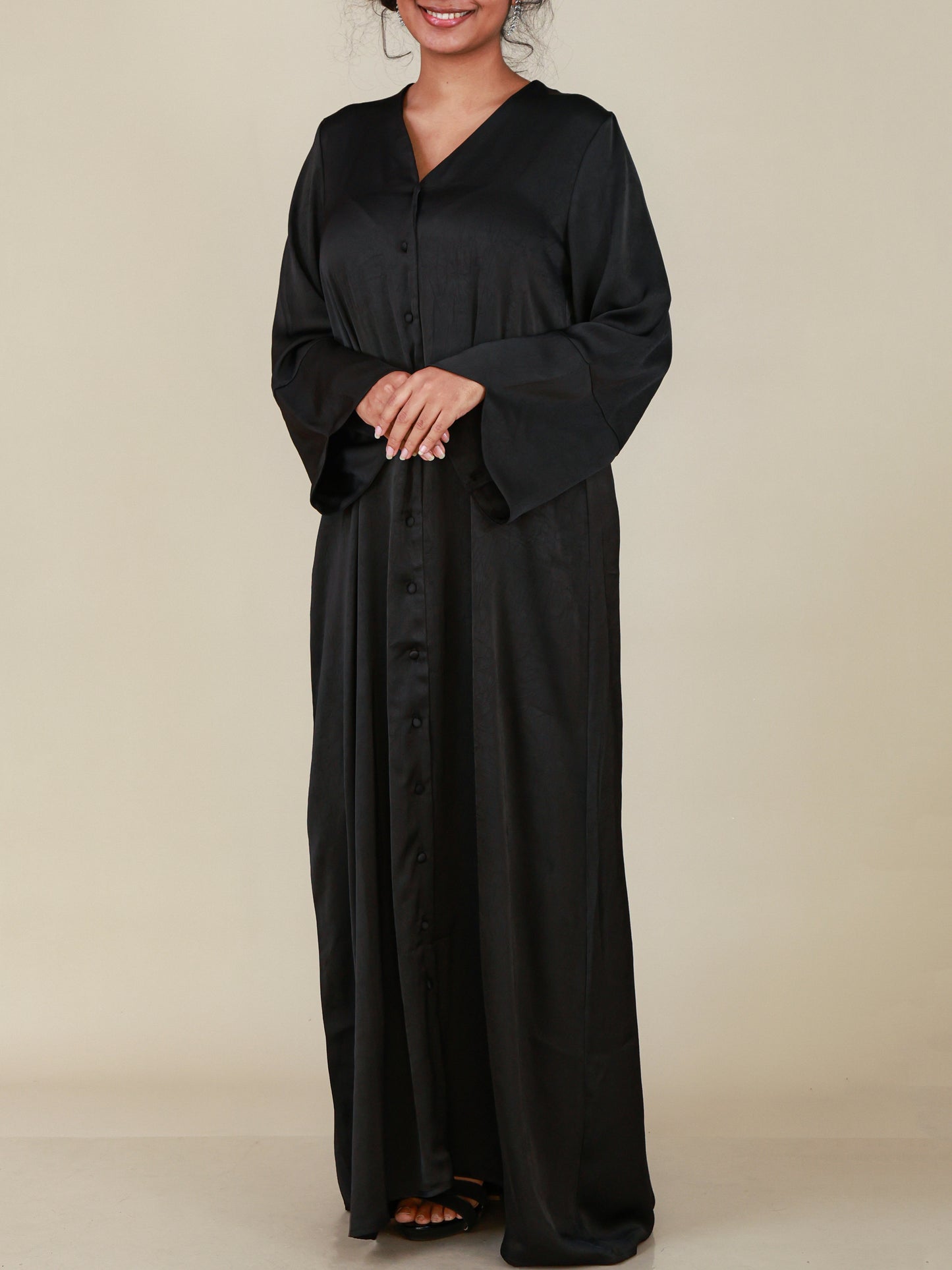 Amara Onyx Bell Sleeve Abaya
