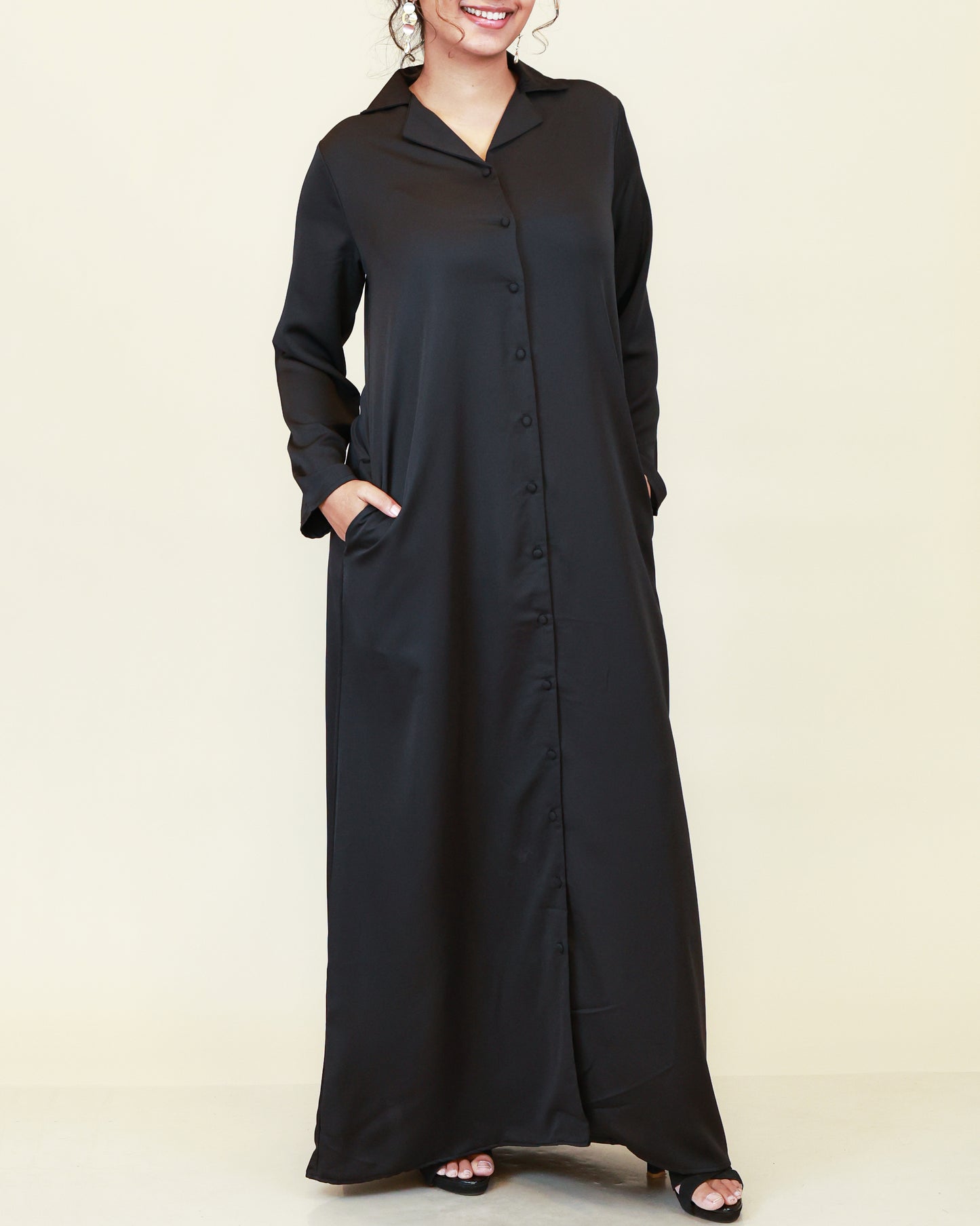 Noir Avenue Abaya