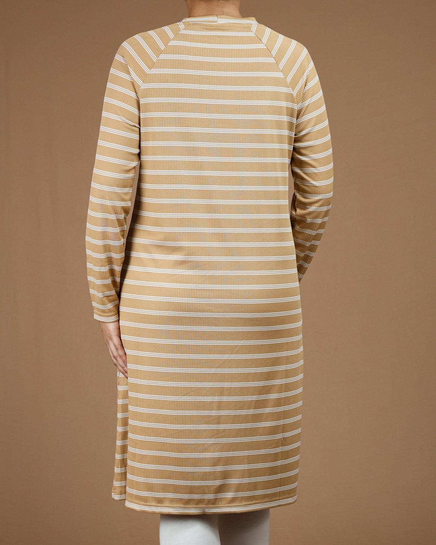 Striped Long Sleeve T-Shirt Tunic