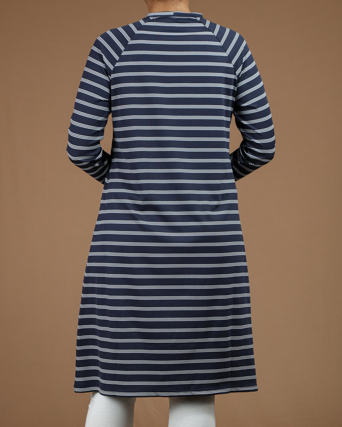 Striped Long Sleeve T-Shirt Tunic
