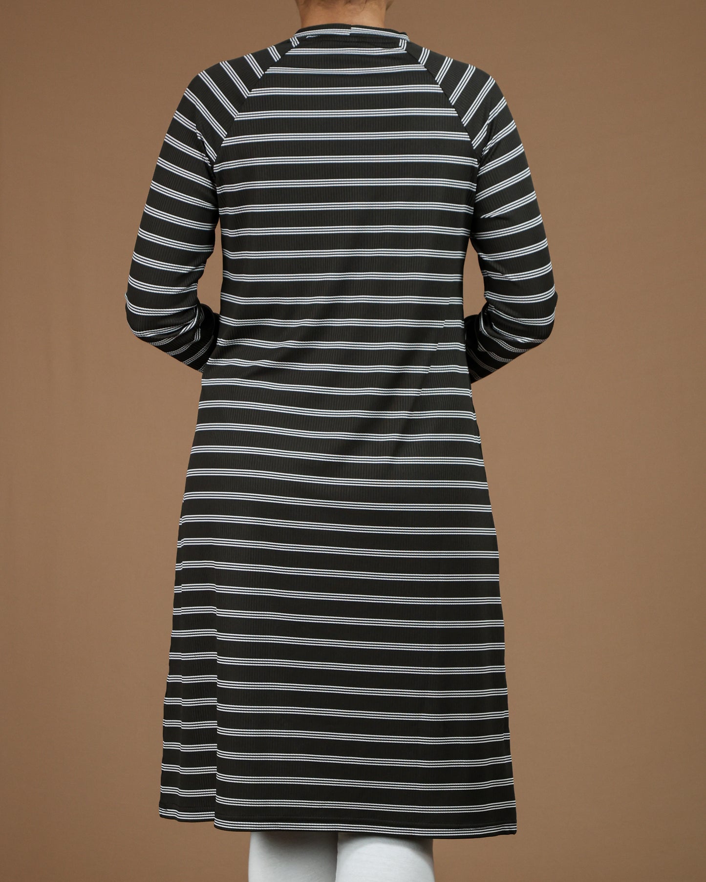Striped Long Sleeve T-Shirt Tunic