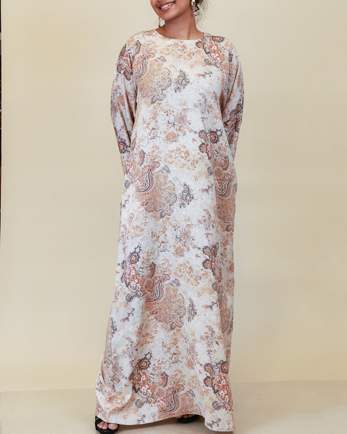 Solara Paisley Abaya