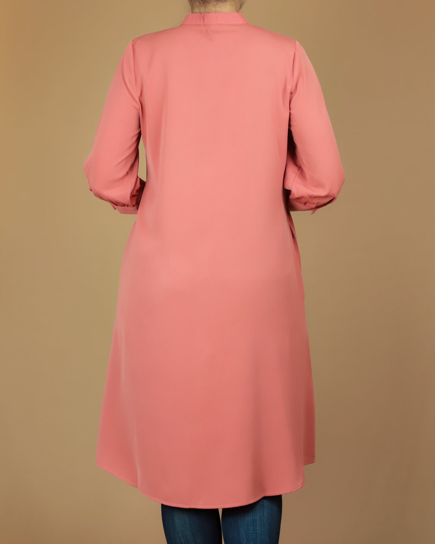 Rosewood Button-Front Tunic