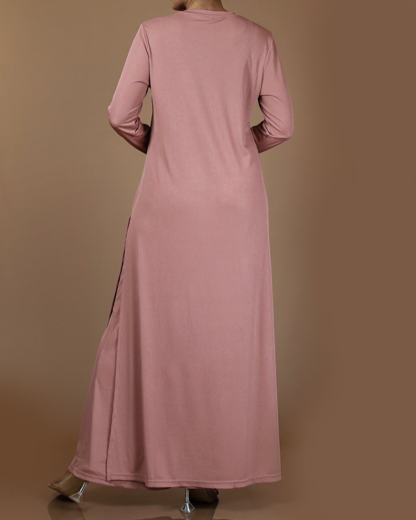 Blush Serenity Knitted Gown