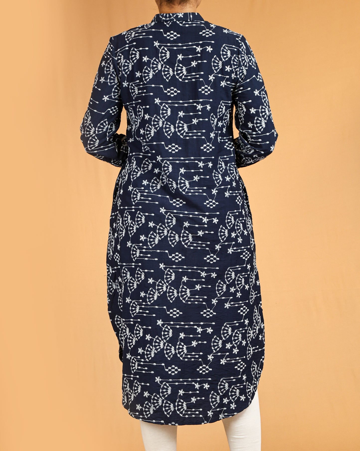 A-Line long top with pockets