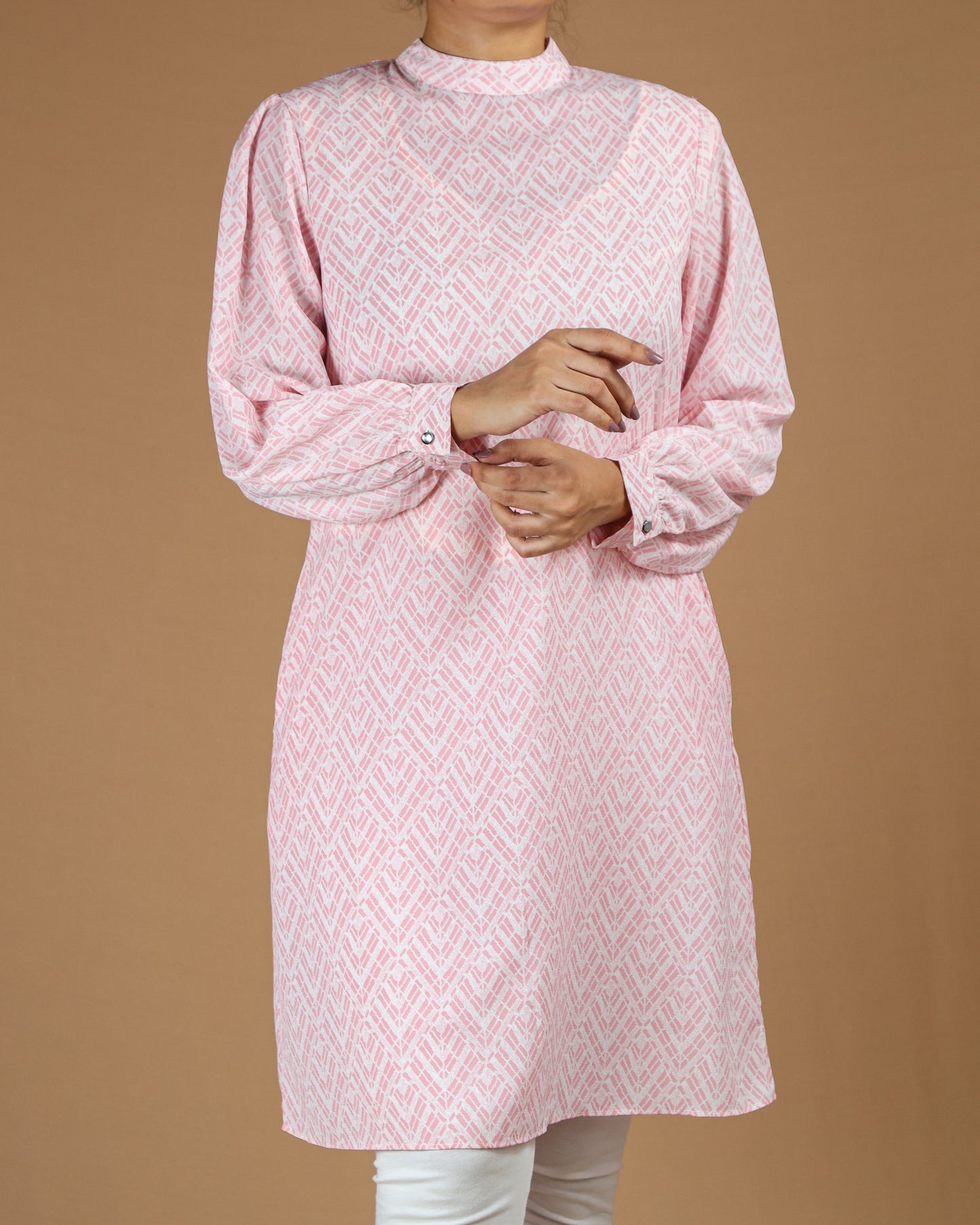 Elegant Printed Cotton Kurti - Modest & Stylish