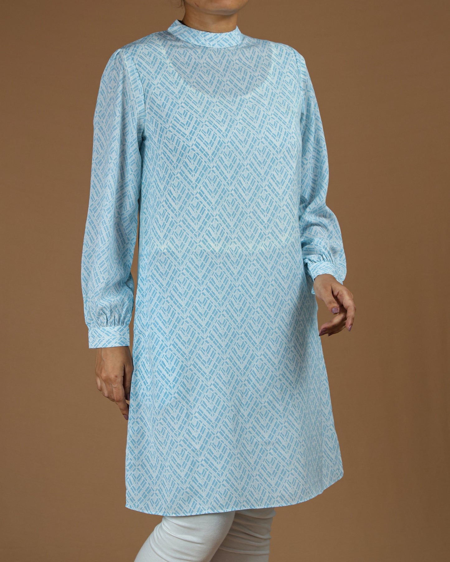 Elegant Printed Cotton Kurti - Modest & Stylish
