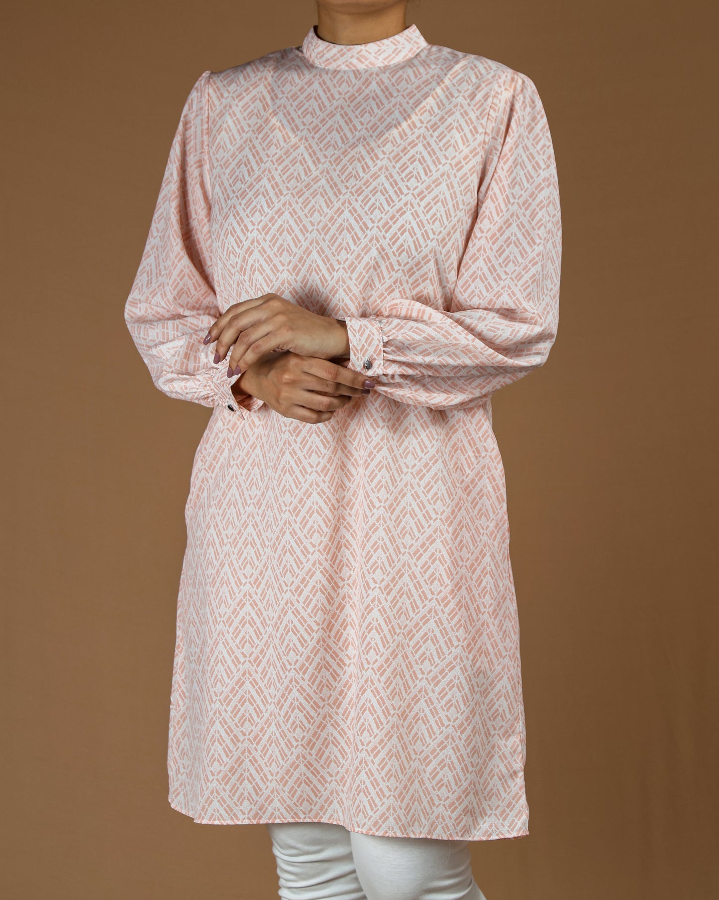 Elegant Printed Cotton Kurti - Modest & Stylish