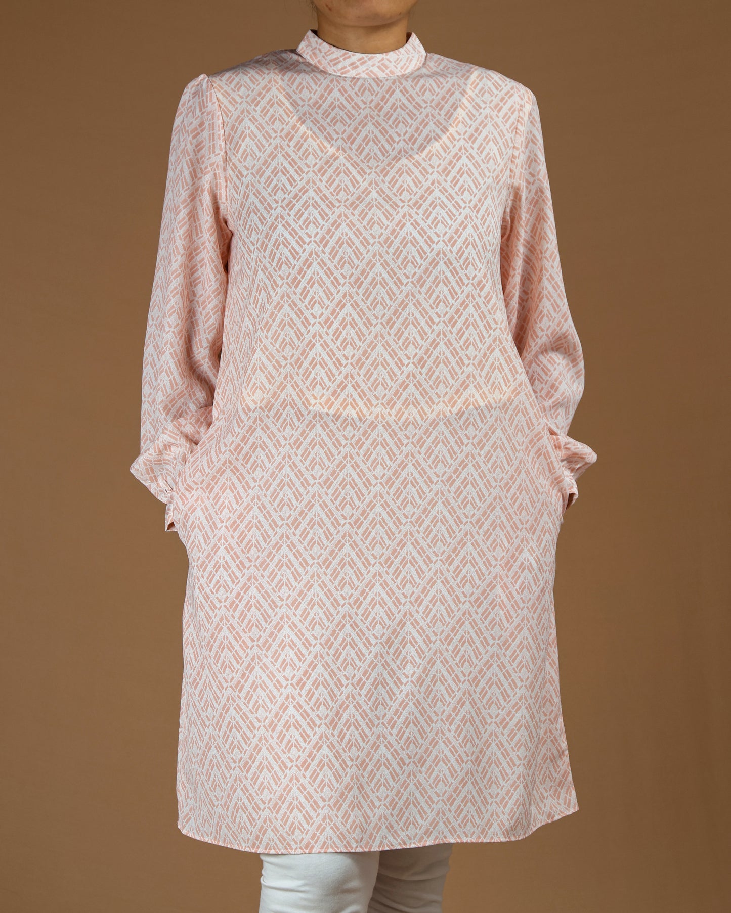Elegant Printed Cotton Kurti - Modest & Stylish