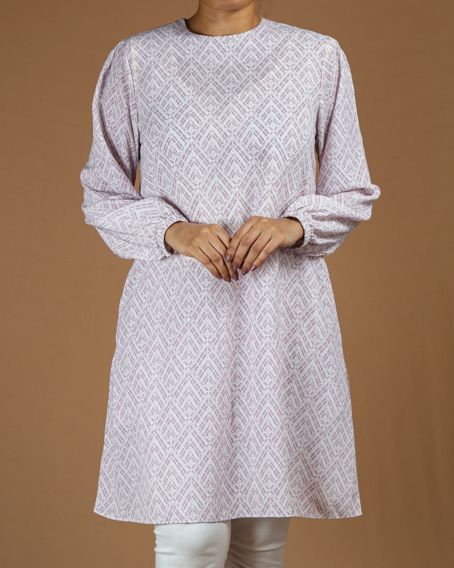 Printed Cotton Kurti – Modest Everyday Elegance