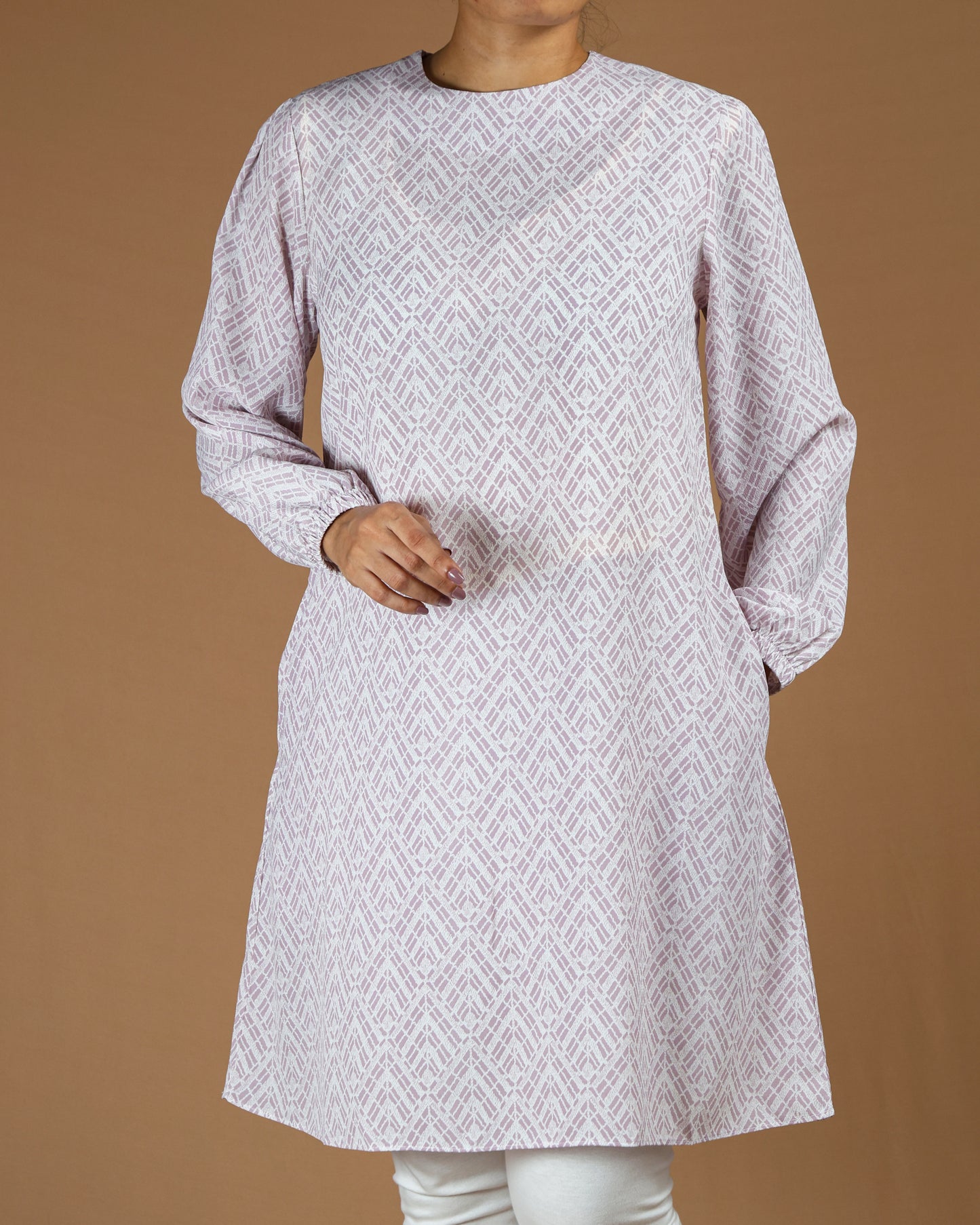 Printed Cotton Kurti – Modest Everyday Elegance