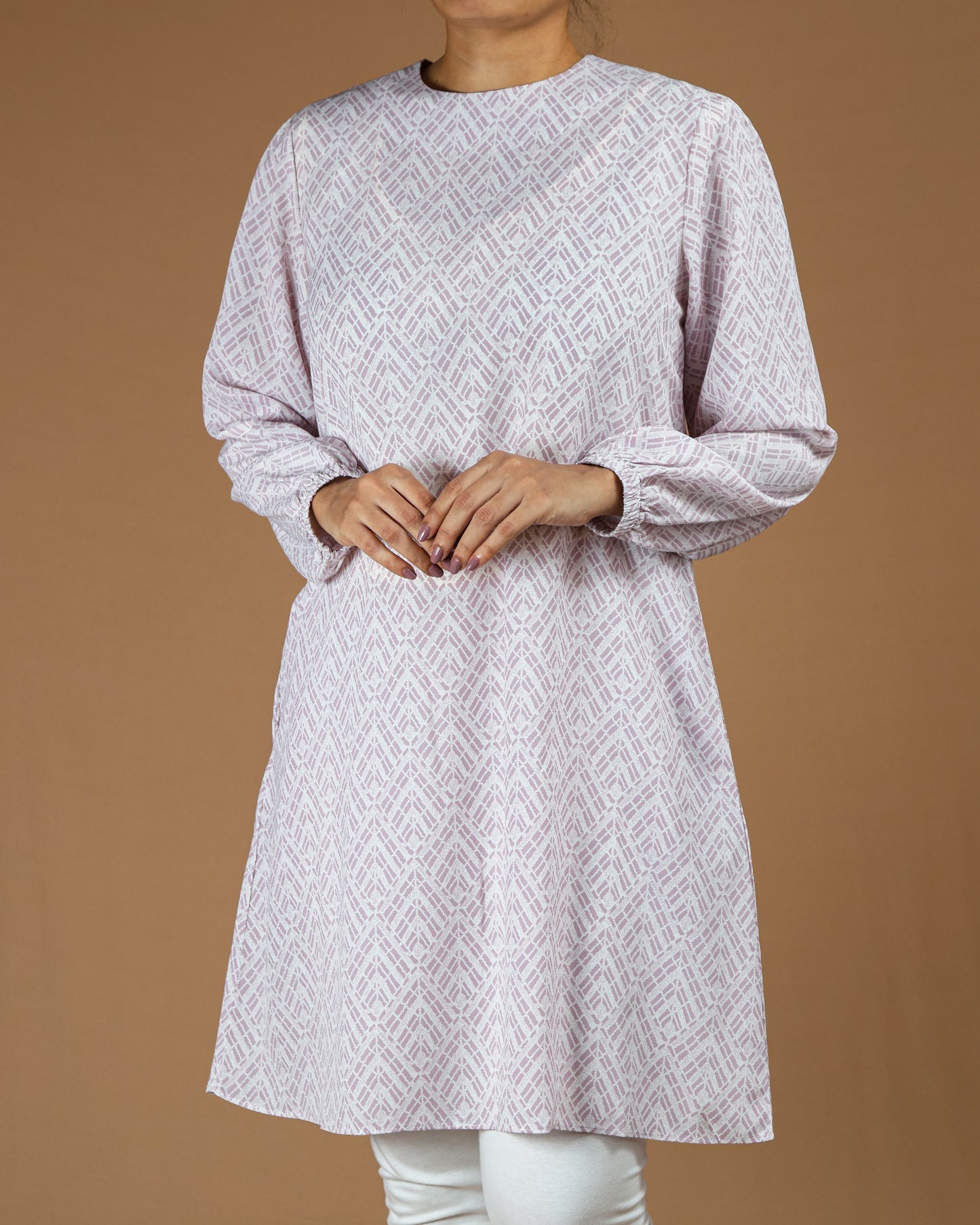 Printed Cotton Kurti – Modest Everyday Elegance