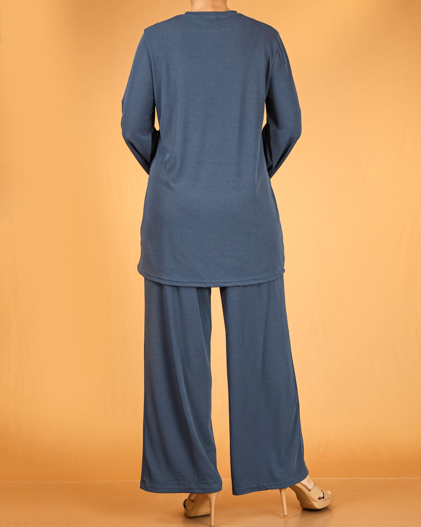 Relaxed Tunic & Wide-Leg Pant Co-ord Set