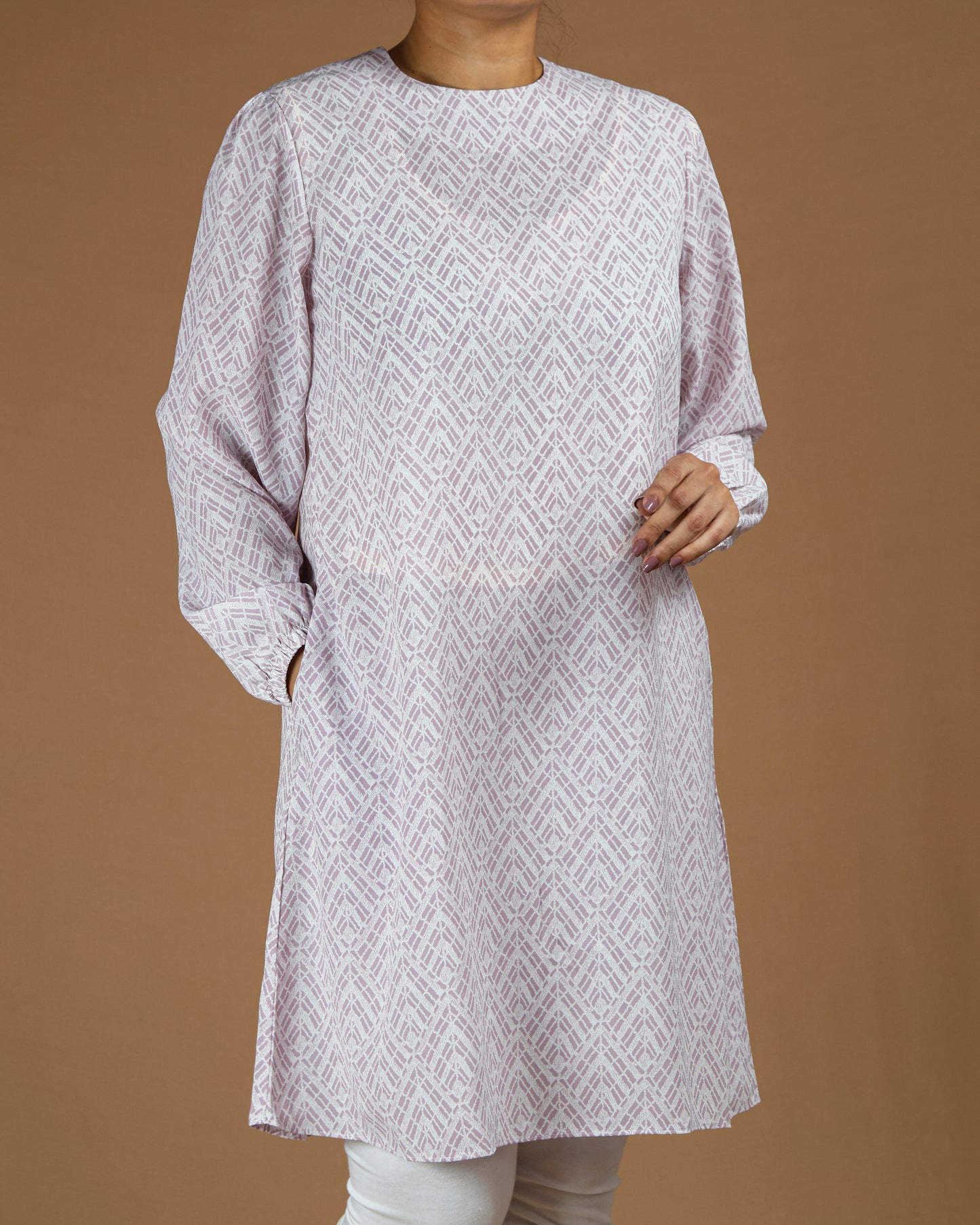 Printed Cotton Kurti – Modest Everyday Elegance