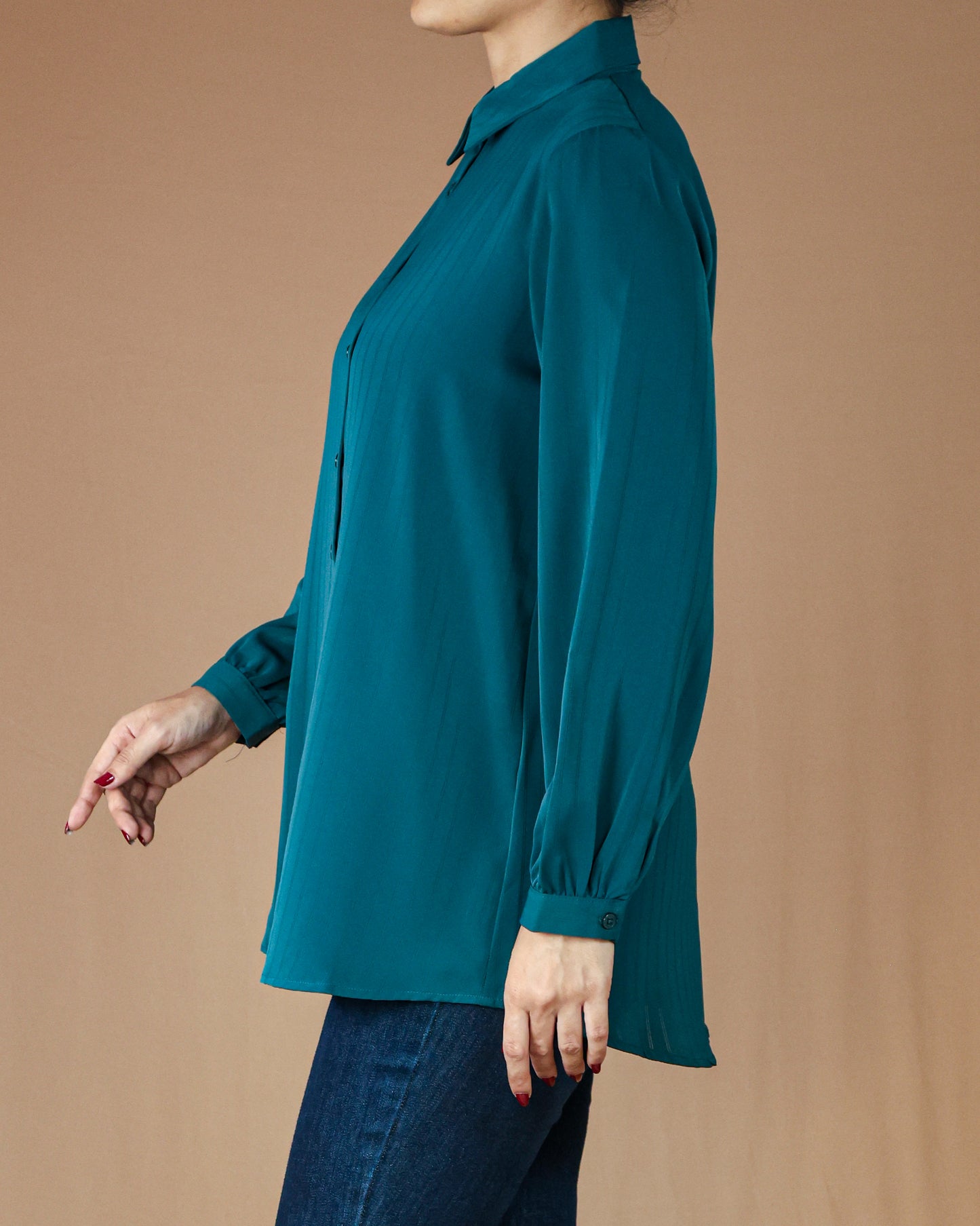 Smart Casual Tie-Sleeve Shirt