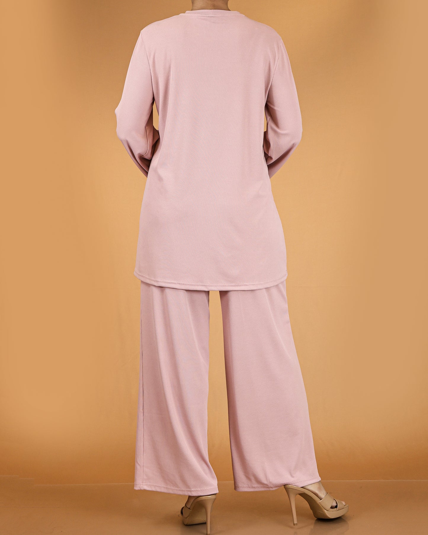 Relaxed Tunic & Wide-Leg Pant Co-ord Set