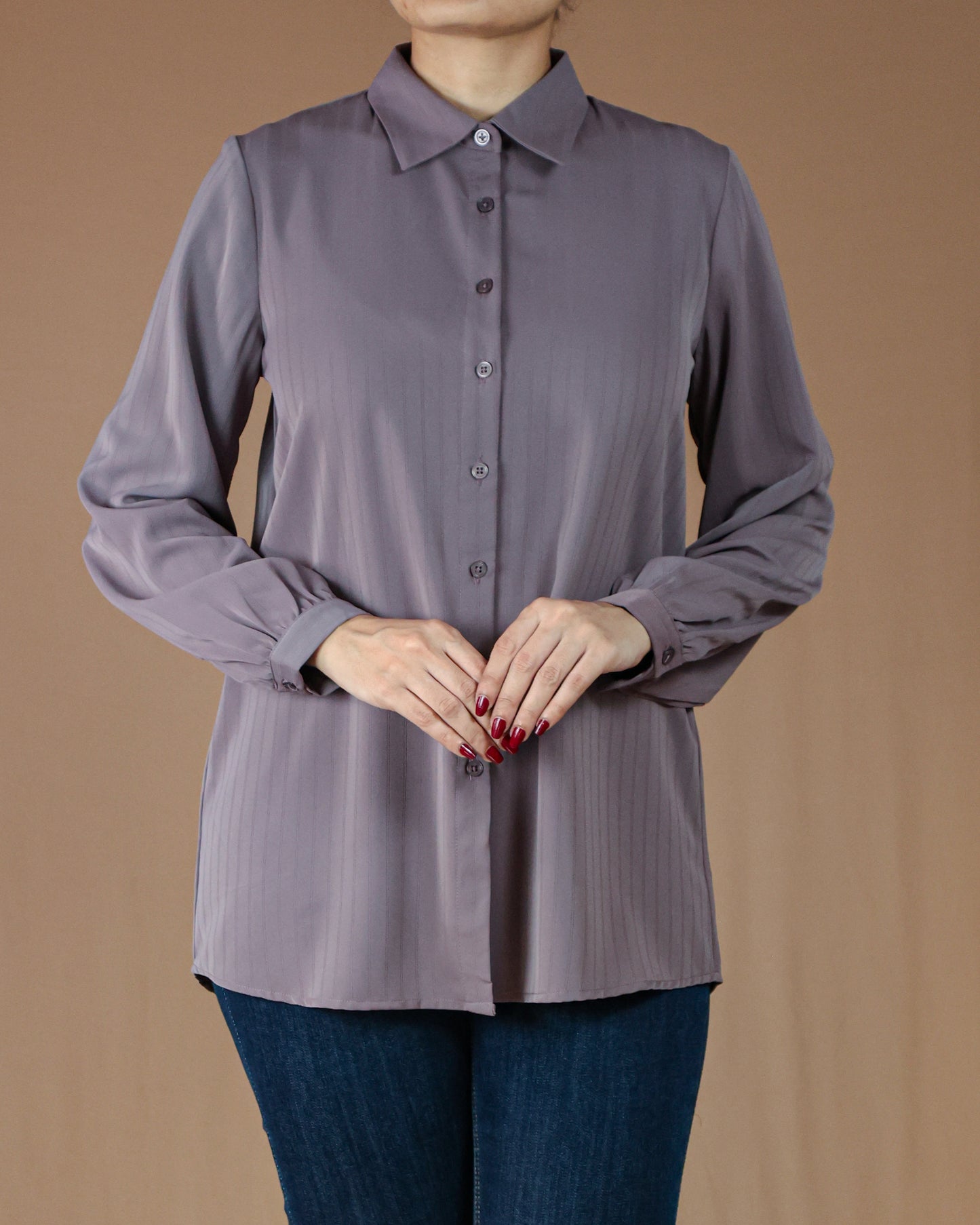 Smart Casual Tie-Sleeve Shirt