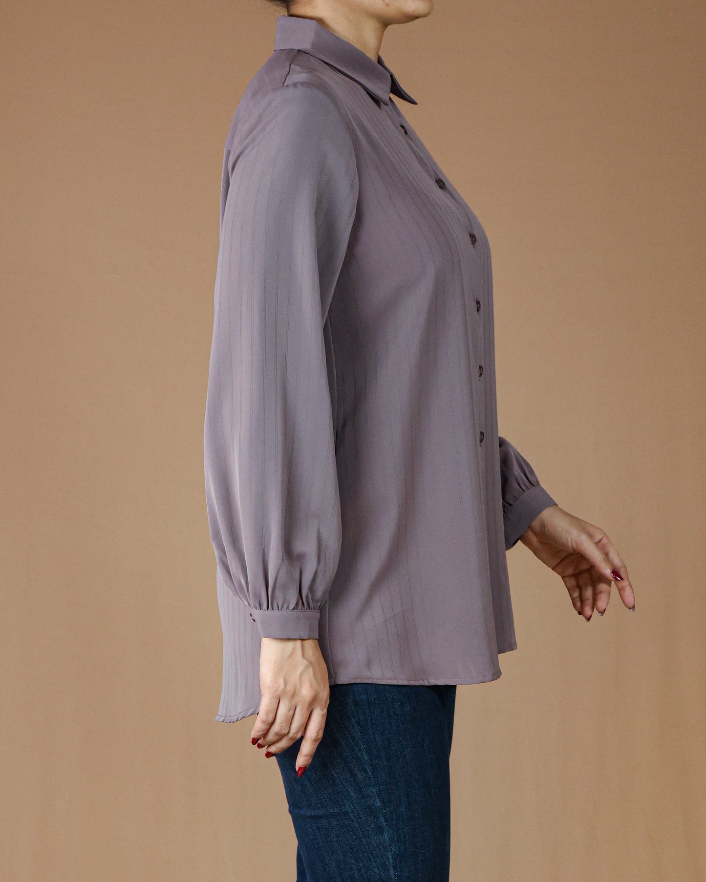 Smart Casual Tie-Sleeve Shirt