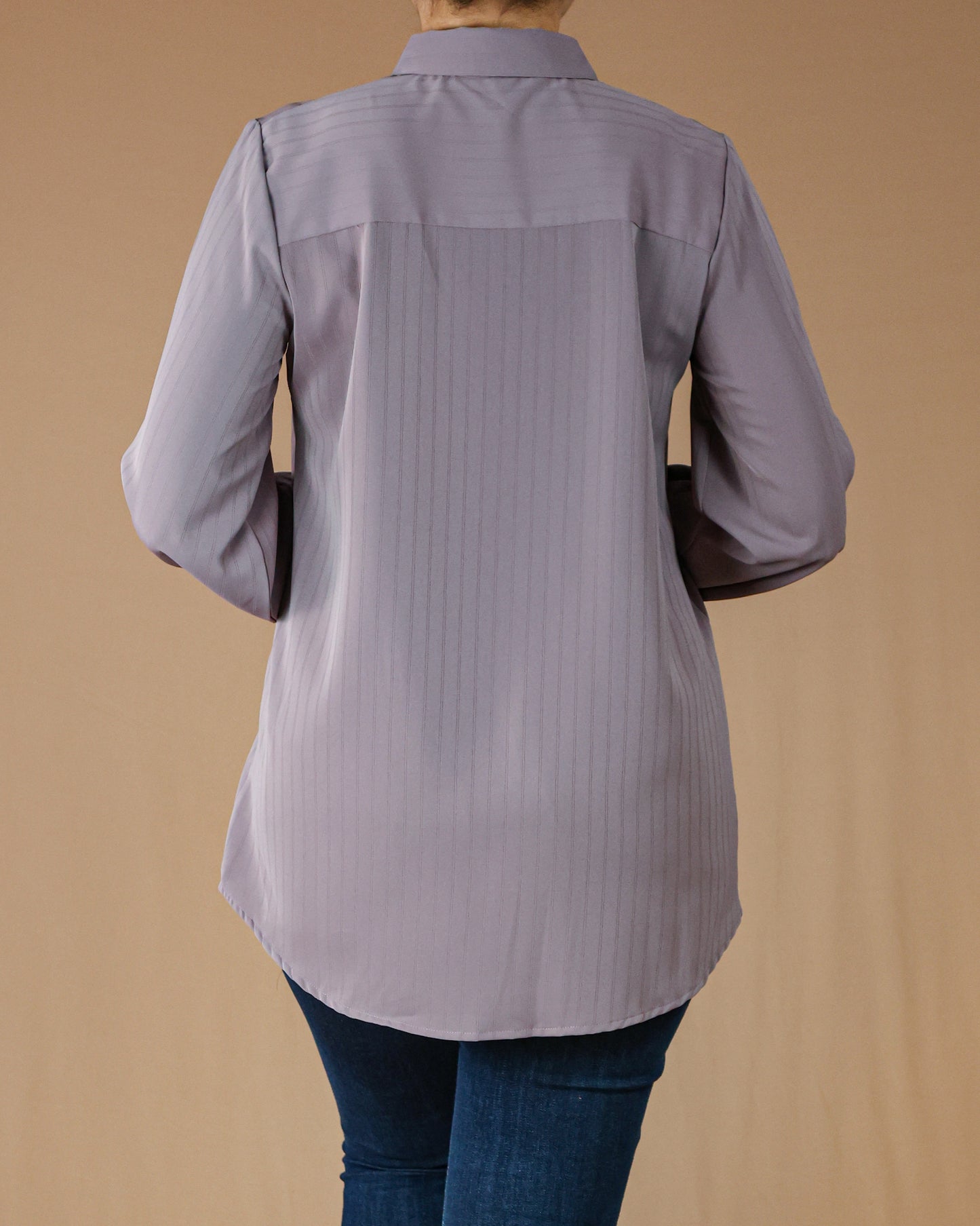 Smart Casual Tie-Sleeve Shirt
