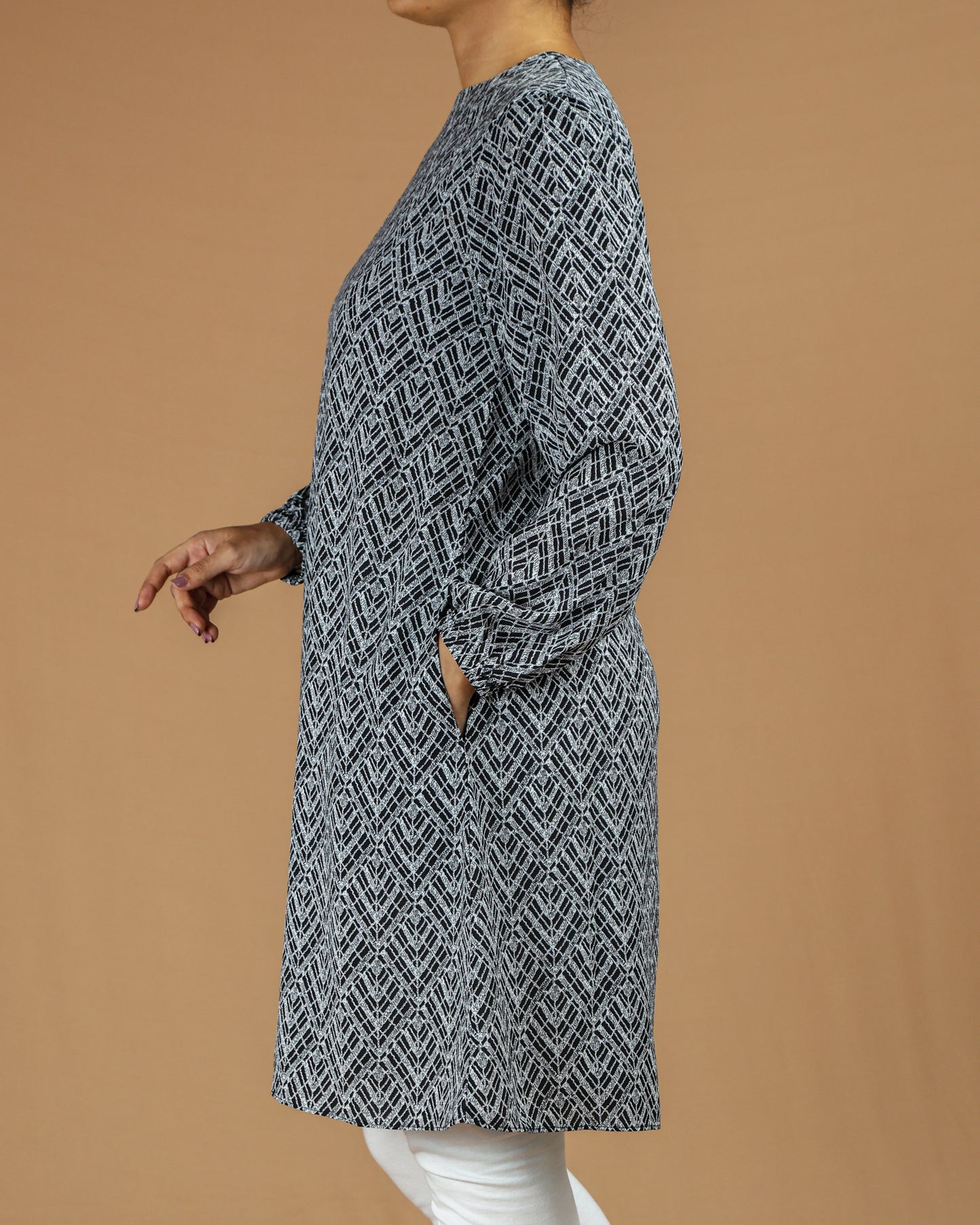 Printed Cotton Kurti – Modest Everyday Elegance