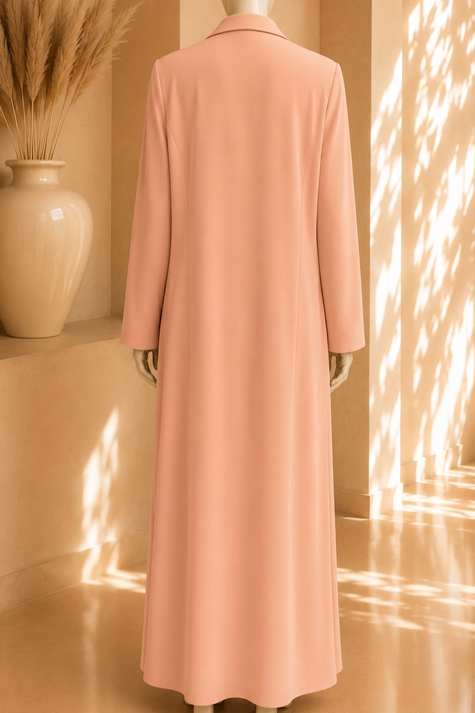 Monarch Tailored Abaya – Blush Rose