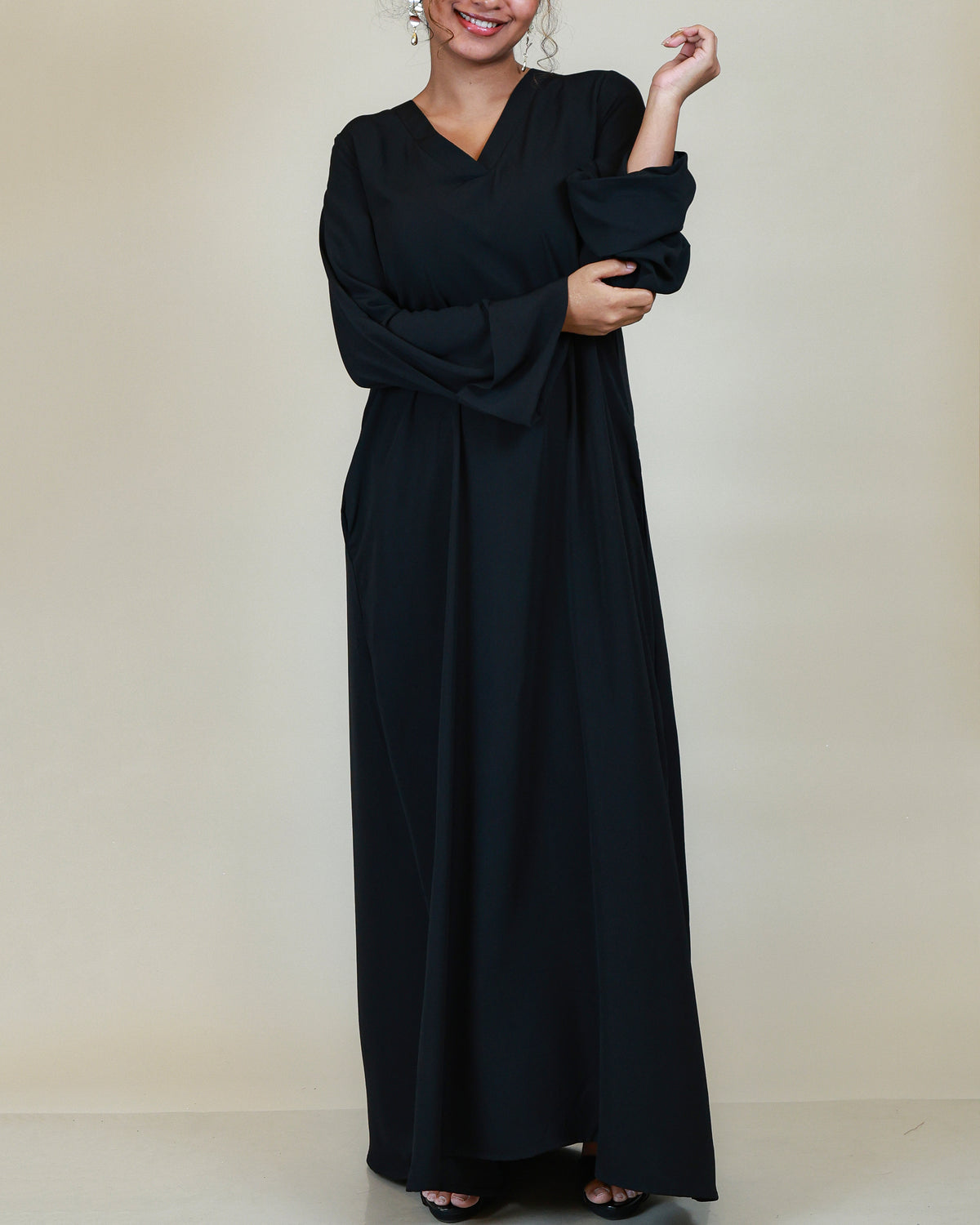 Noir Grace Abaya