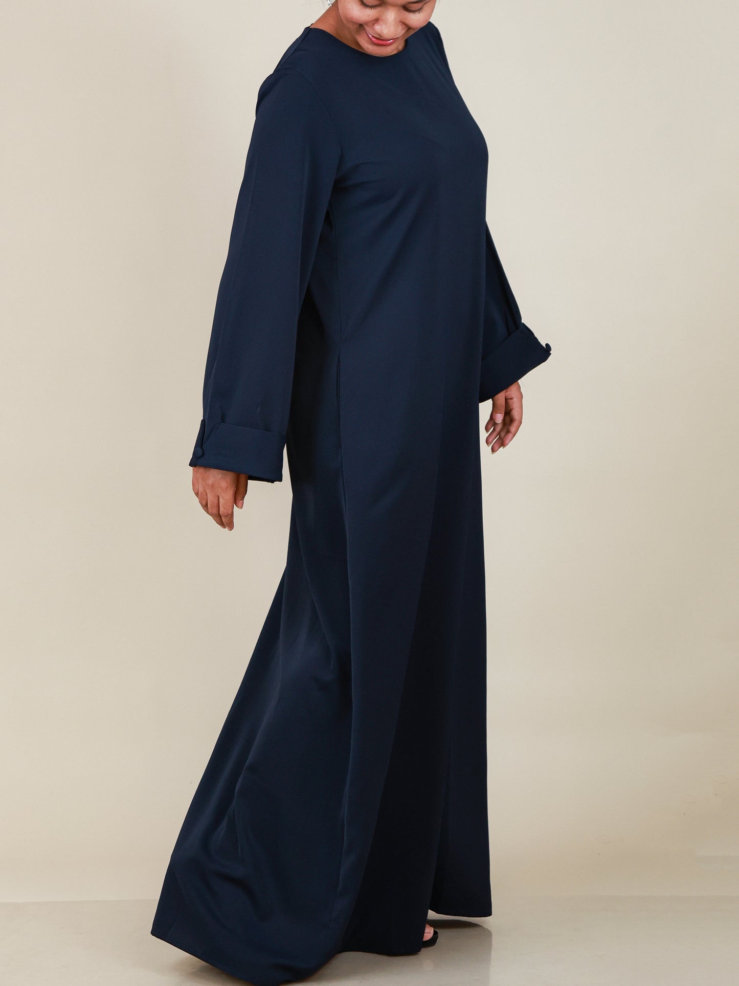 Celeste Midnight Navy Abaya