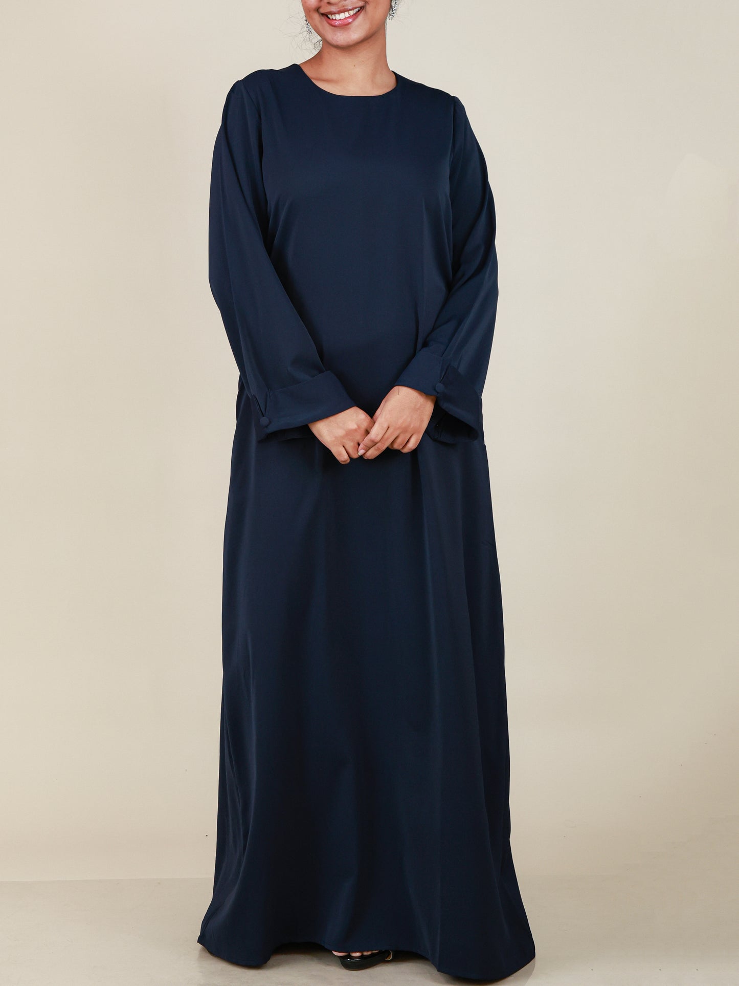 Celeste Midnight Navy Abaya