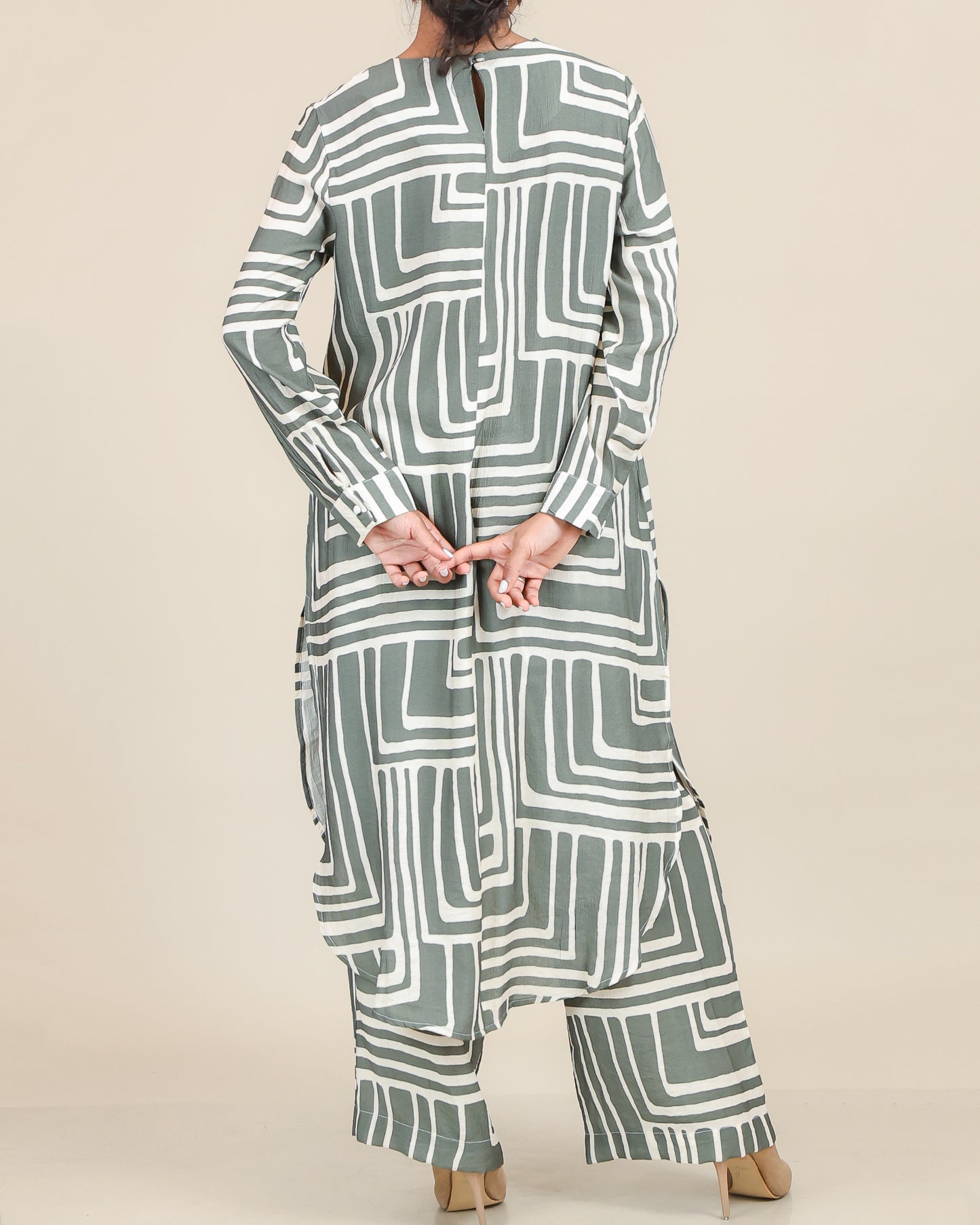 Sage Maze Linear Co-Ord Set