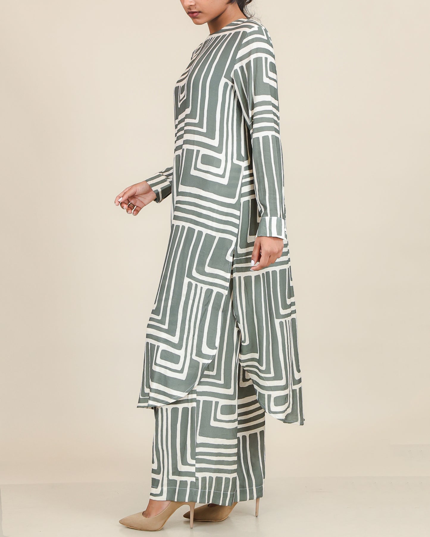 Sage Maze Linear Co-Ord Set