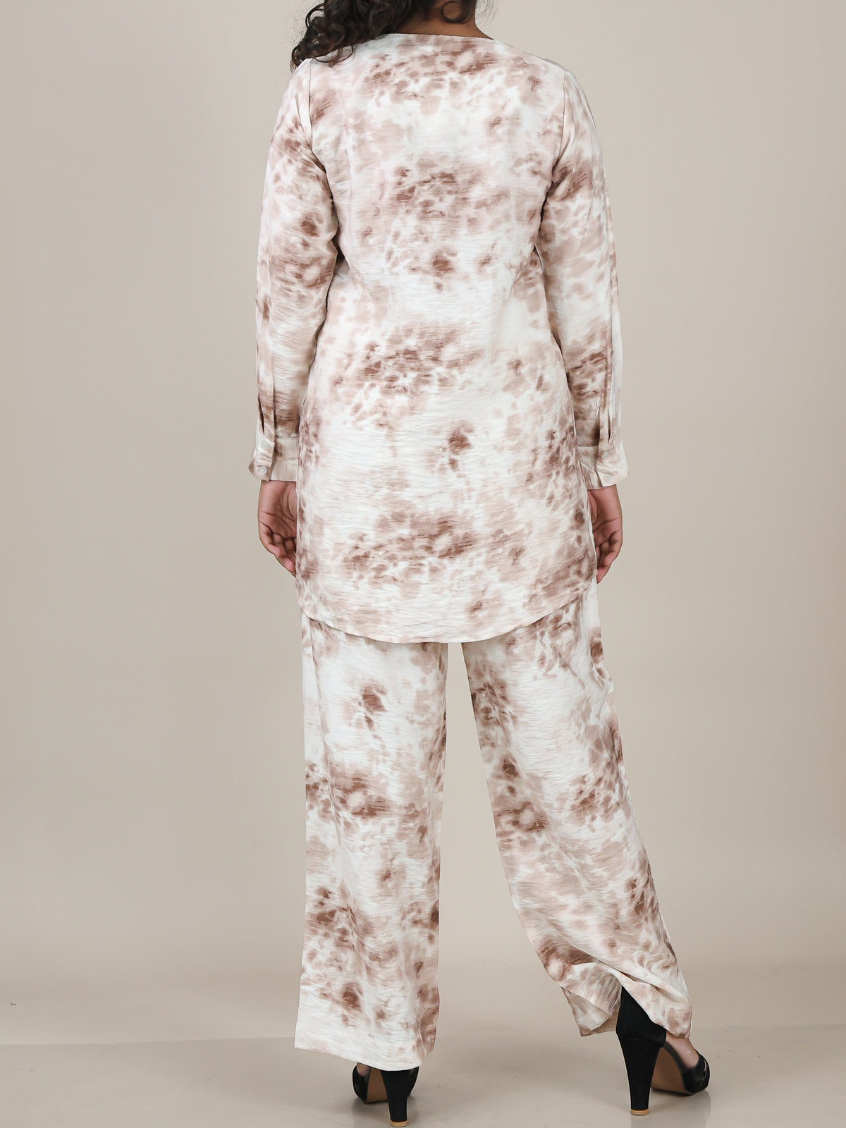 Selene Mocha Print Co-Ord Set