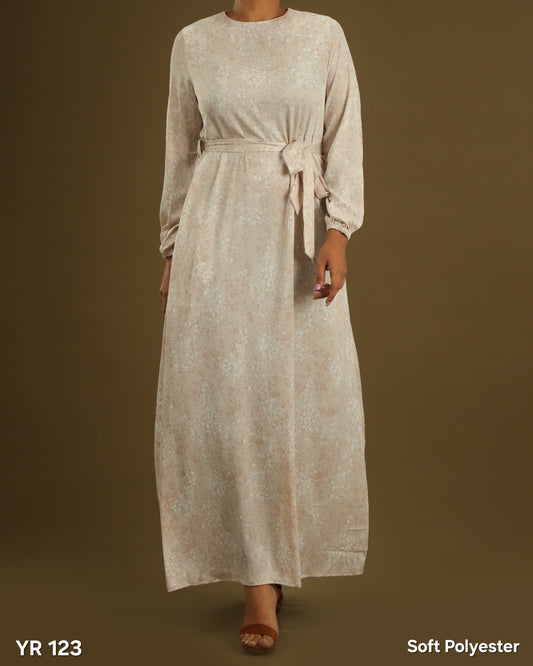 Pastel Pink Maxi Dress