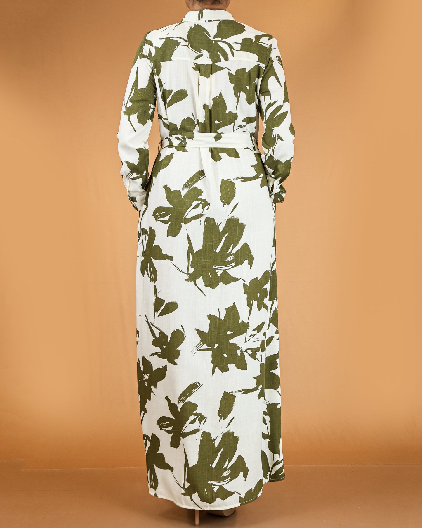 Floral Button Down Maxi Dress