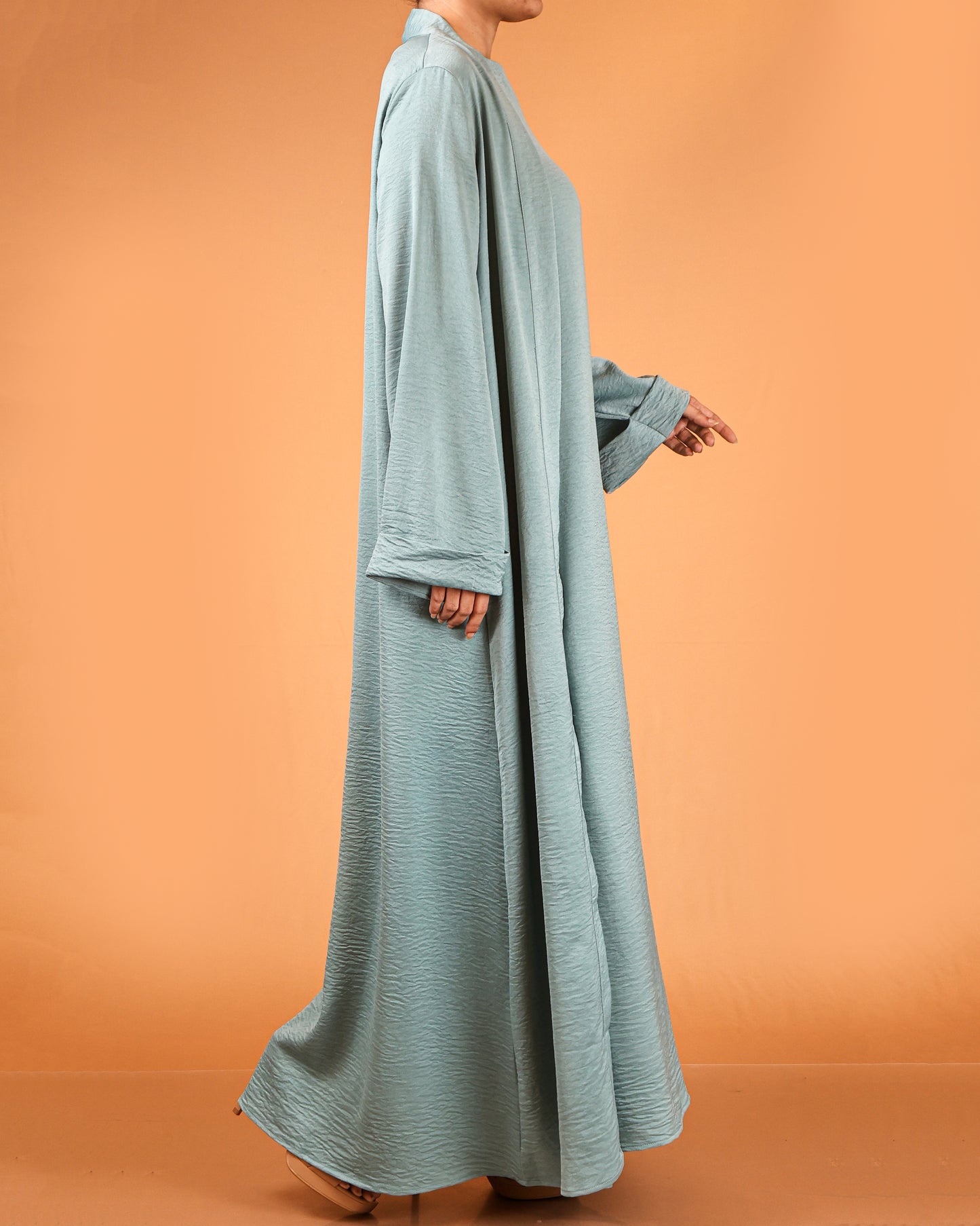 Textured Two-Piece Maxi Set