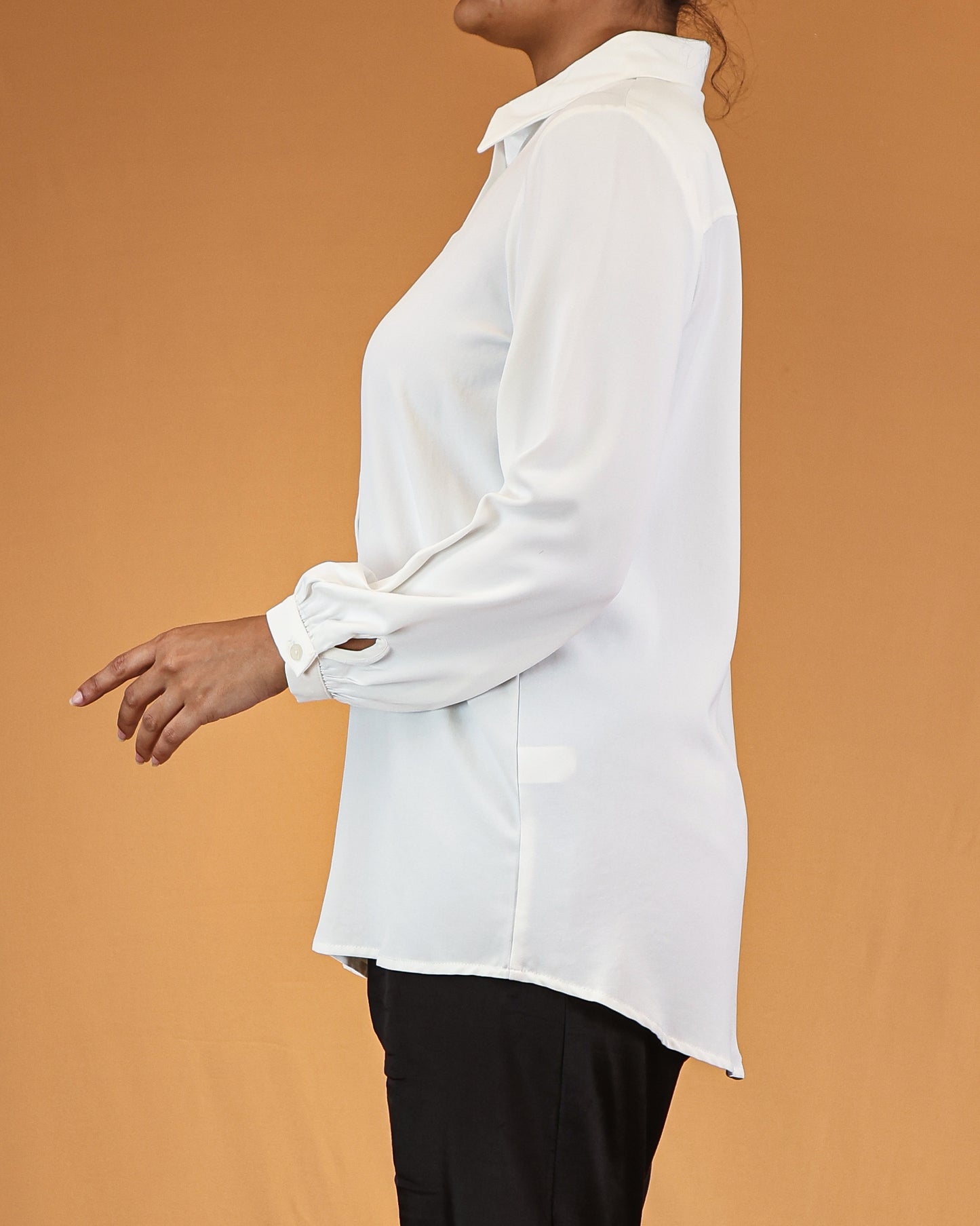 White Buttoned Shirt Dress