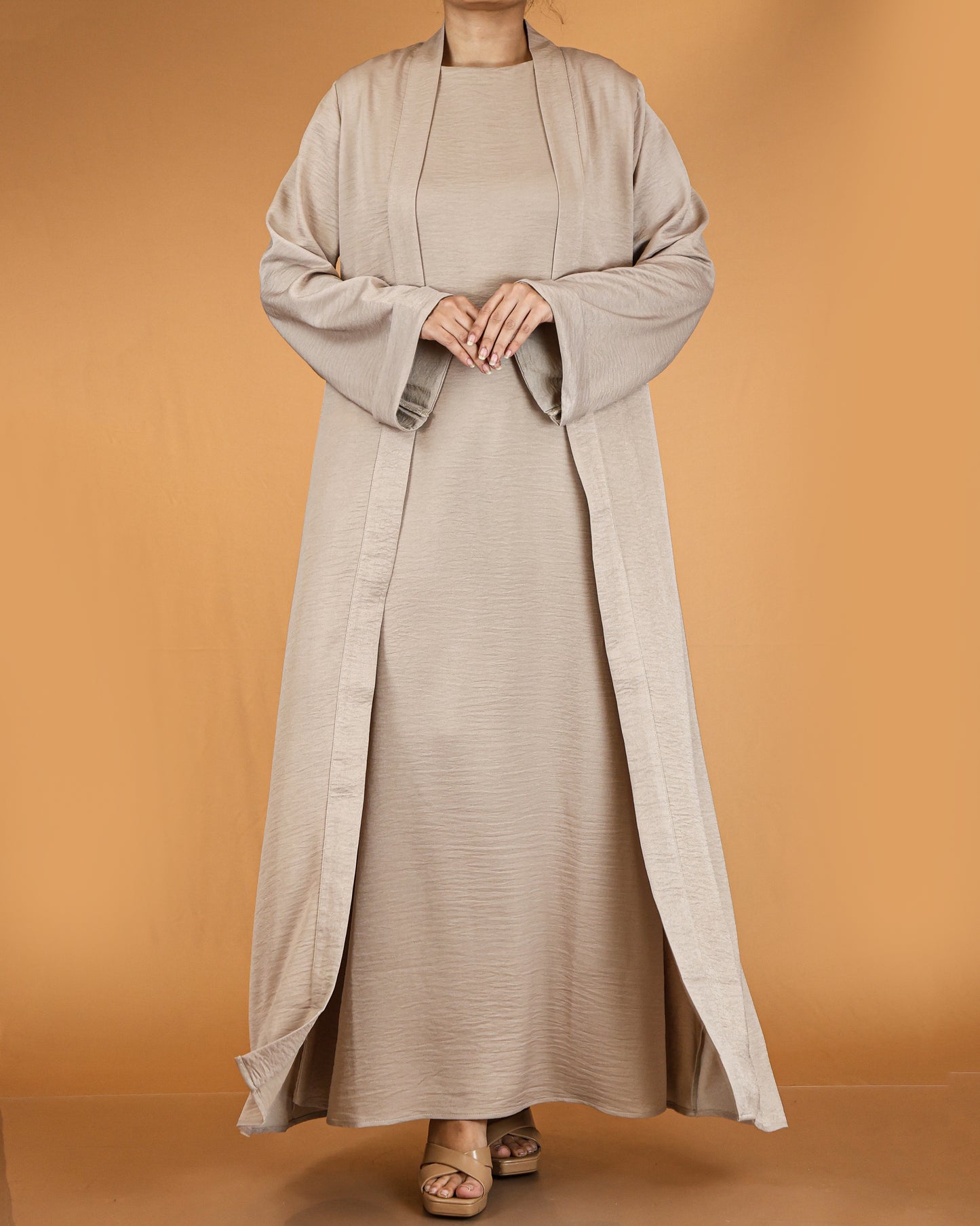 Textured Two-Piece Maxi Set