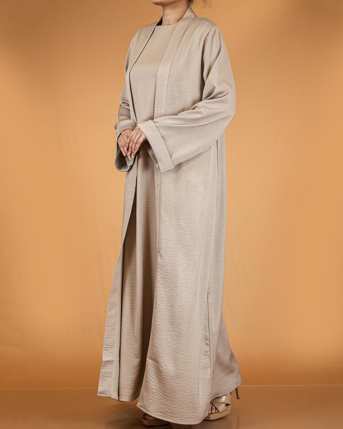 Textured Two-Piece Maxi Set