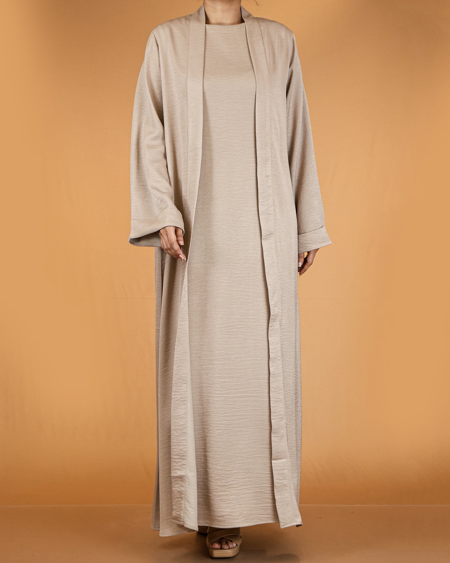 Textured Two-Piece Maxi Set