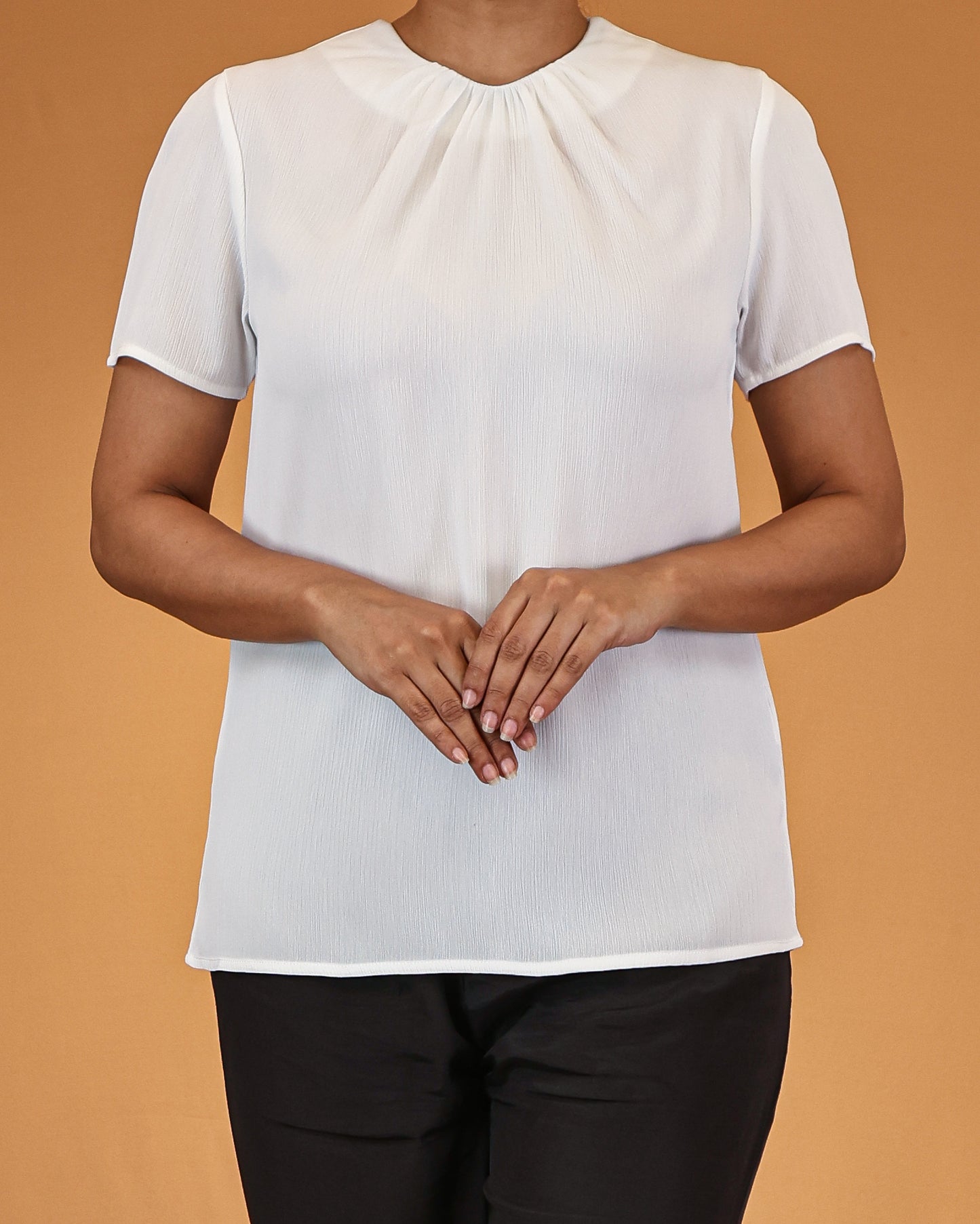 White Timeless Grace Top