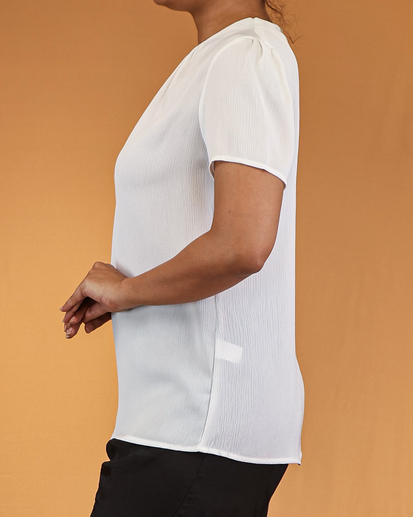 White Timeless Grace Top