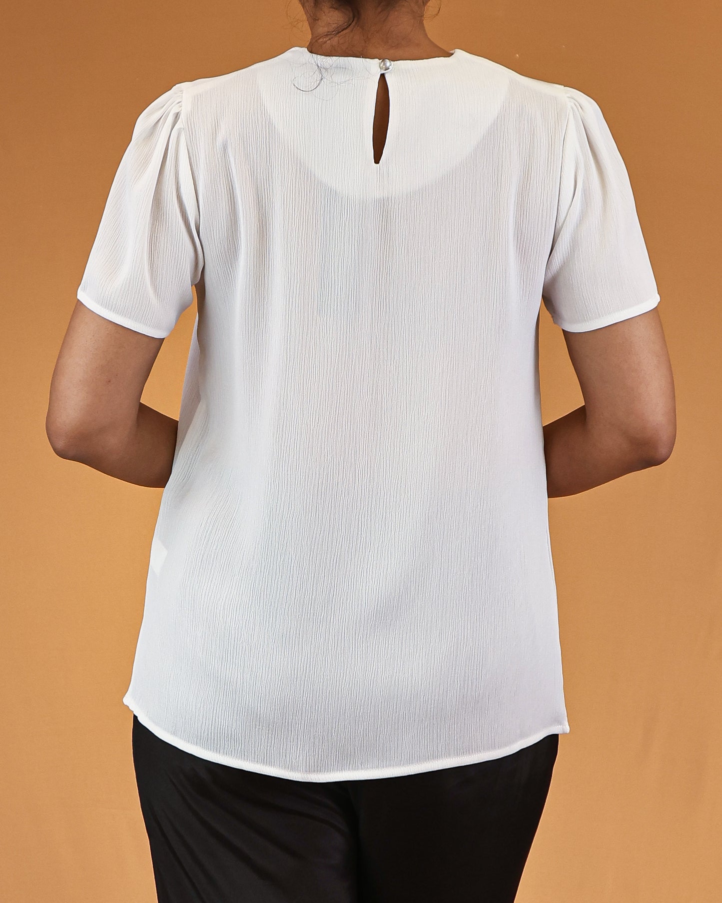 White Timeless Grace Top