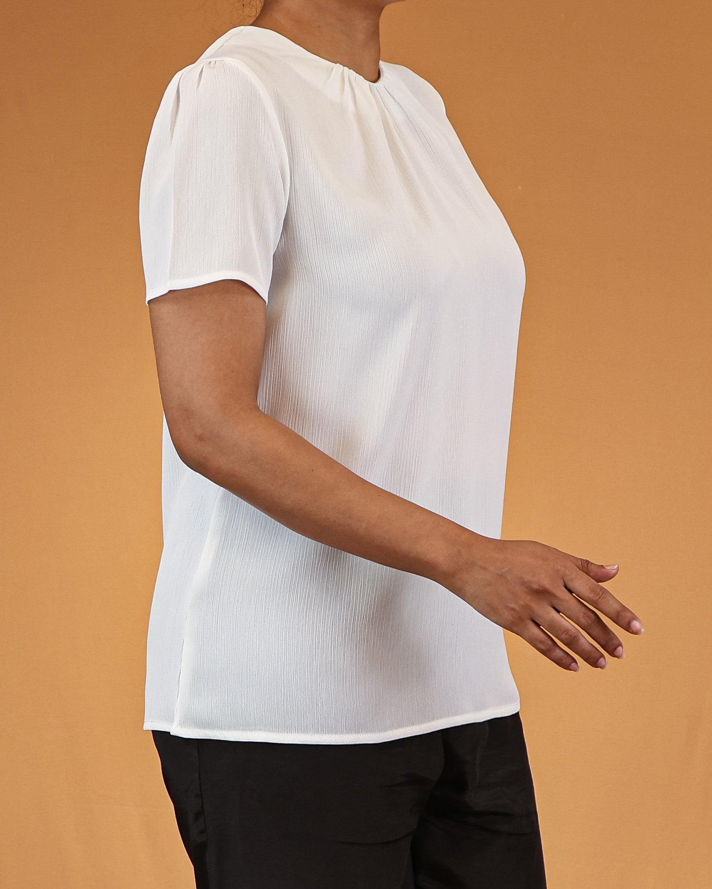 White Timeless Grace Top