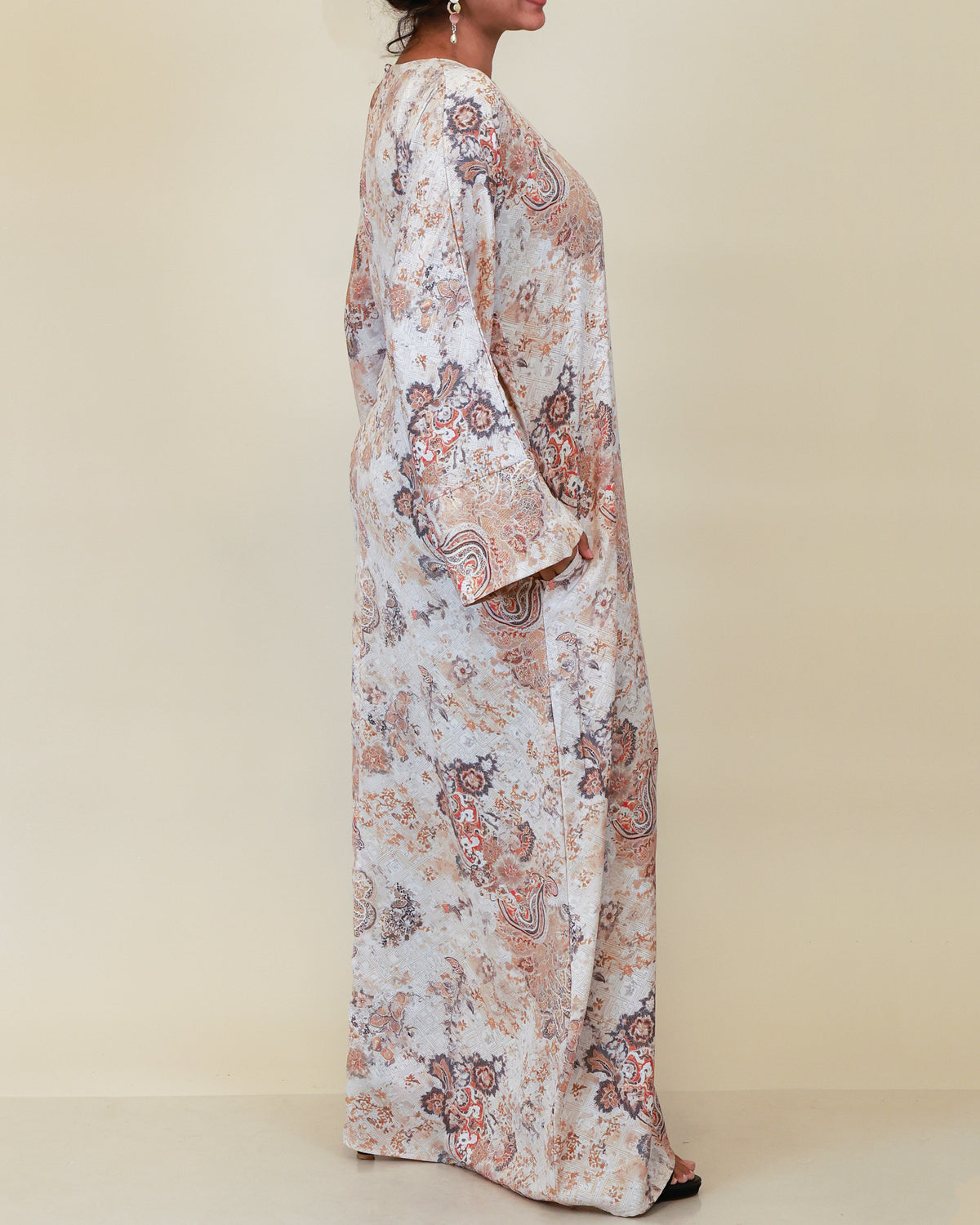 Solara Paisley Abaya