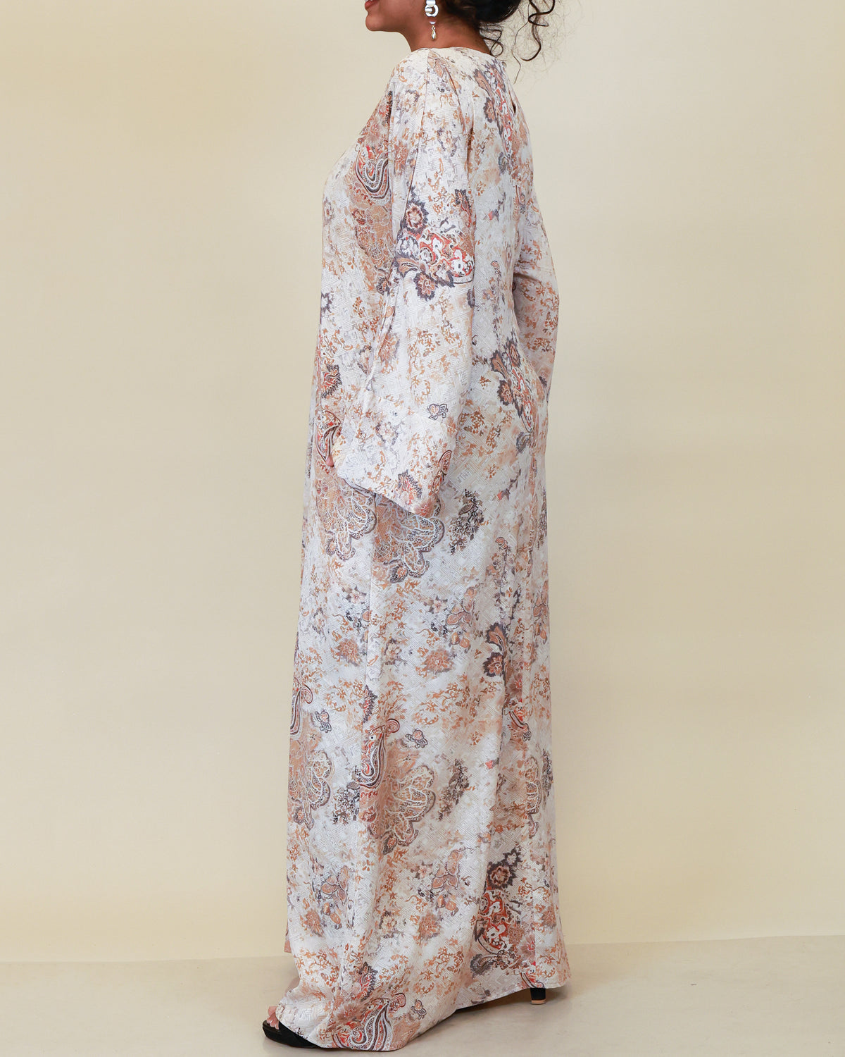 Solara Paisley Abaya
