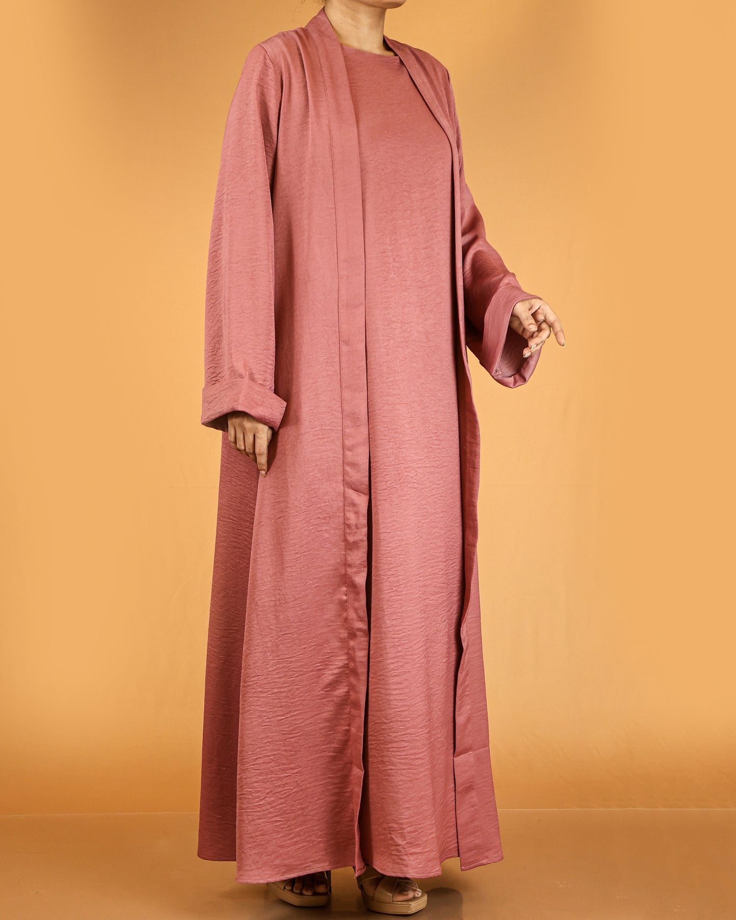 Textured Two-Piece Maxi Set