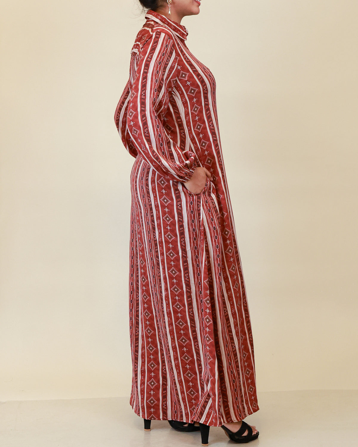 Terracotta Rhythm Maxi