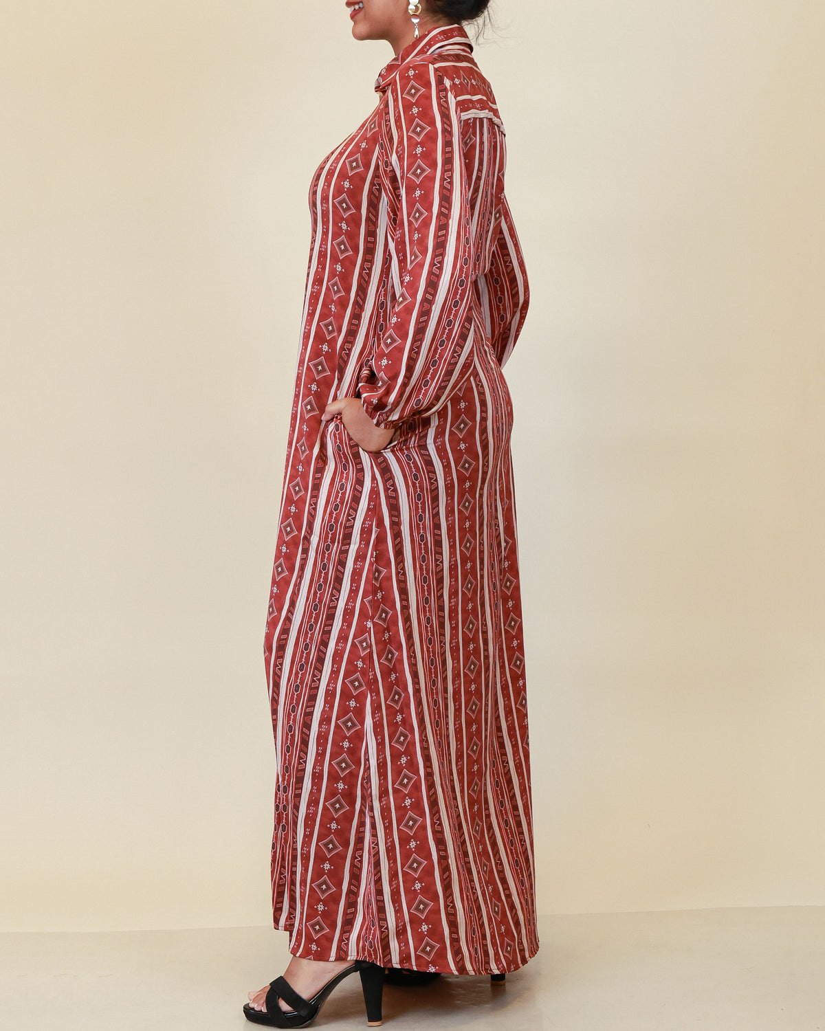 Terracotta Rhythm Maxi