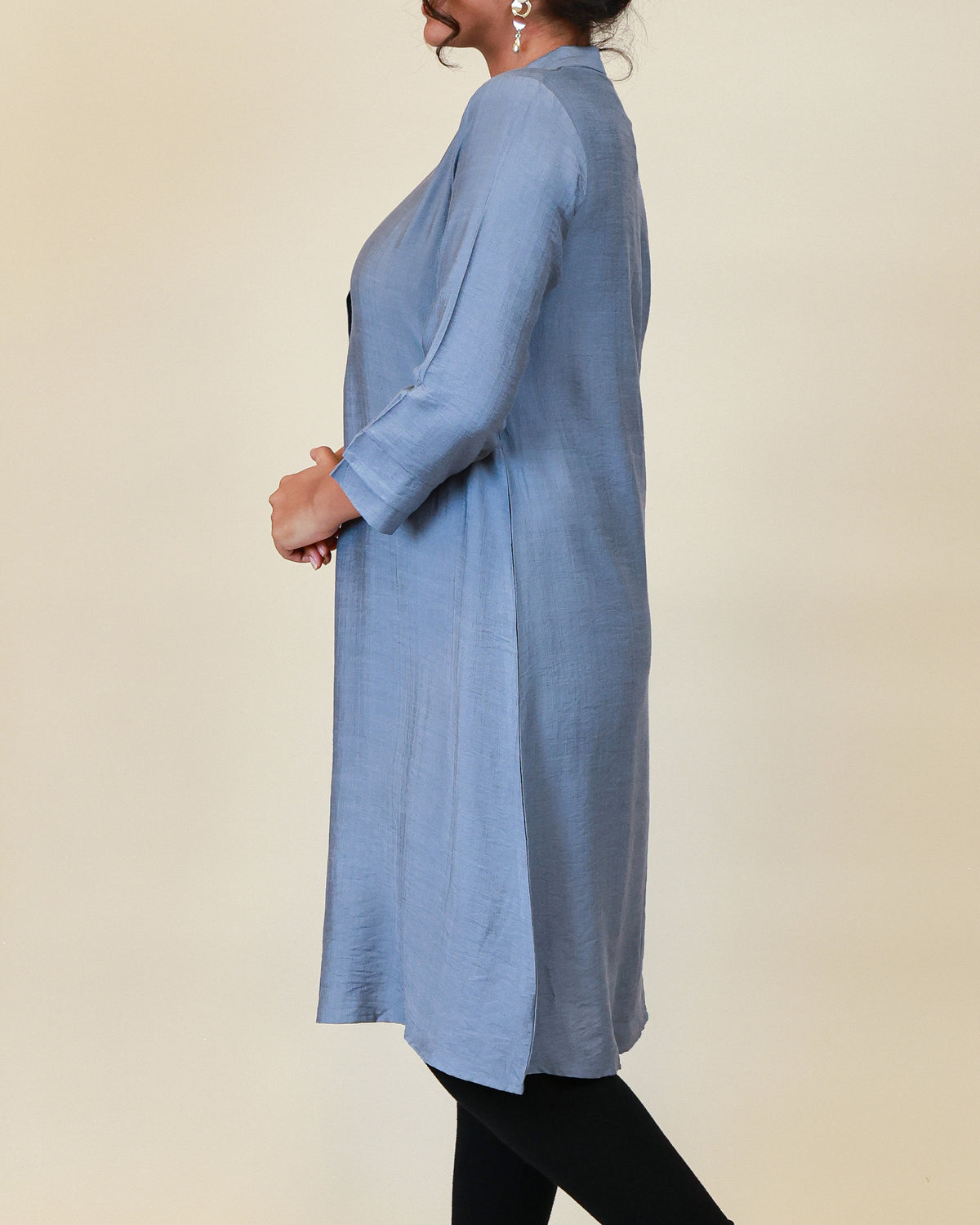 Powder Blue Ease Midi